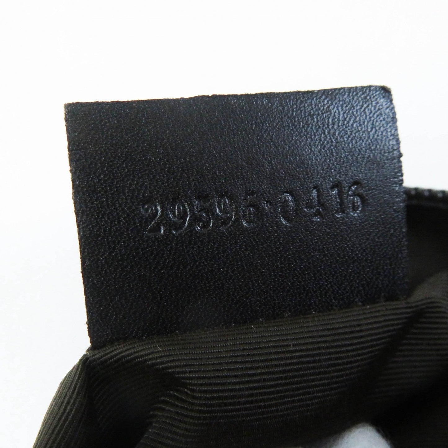 GUCCI Pouch 29596 canvas Dark brown black