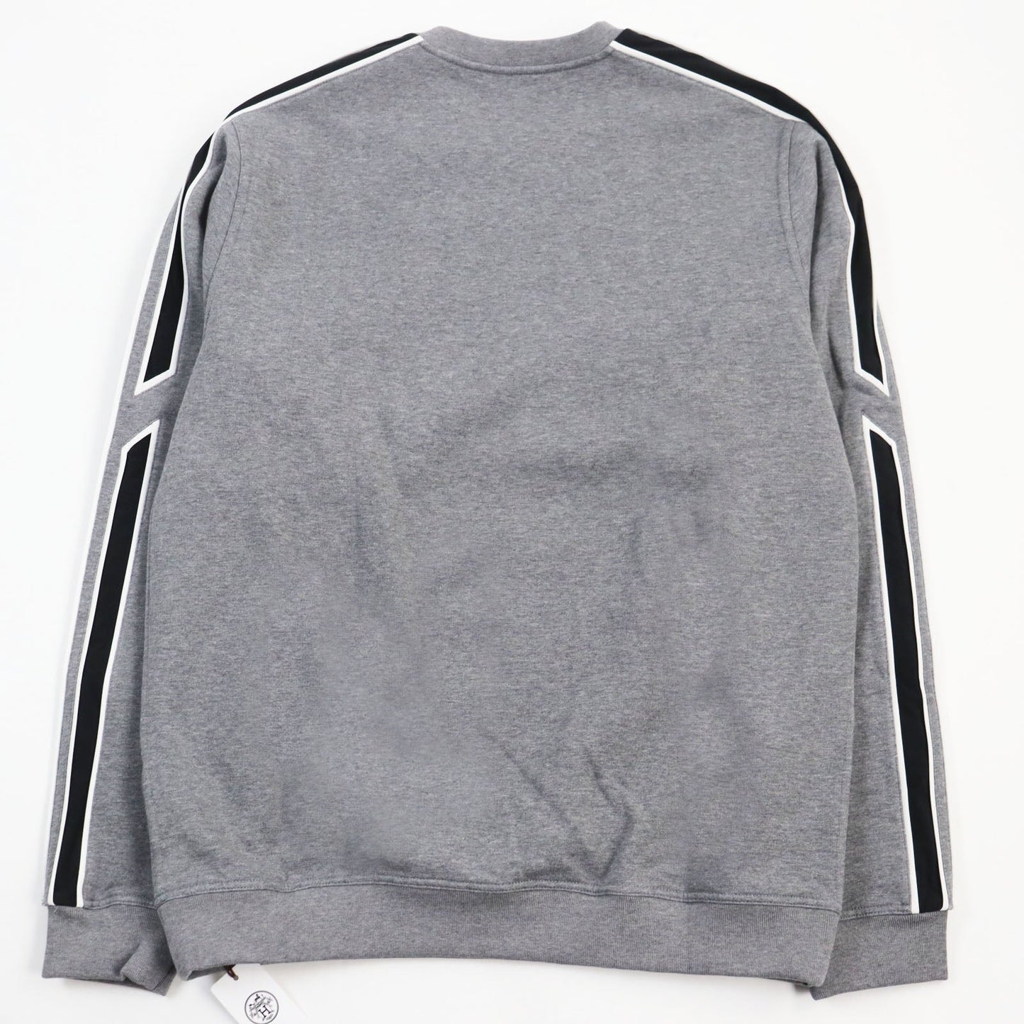 HERMES sweat cotton gray Run H XL