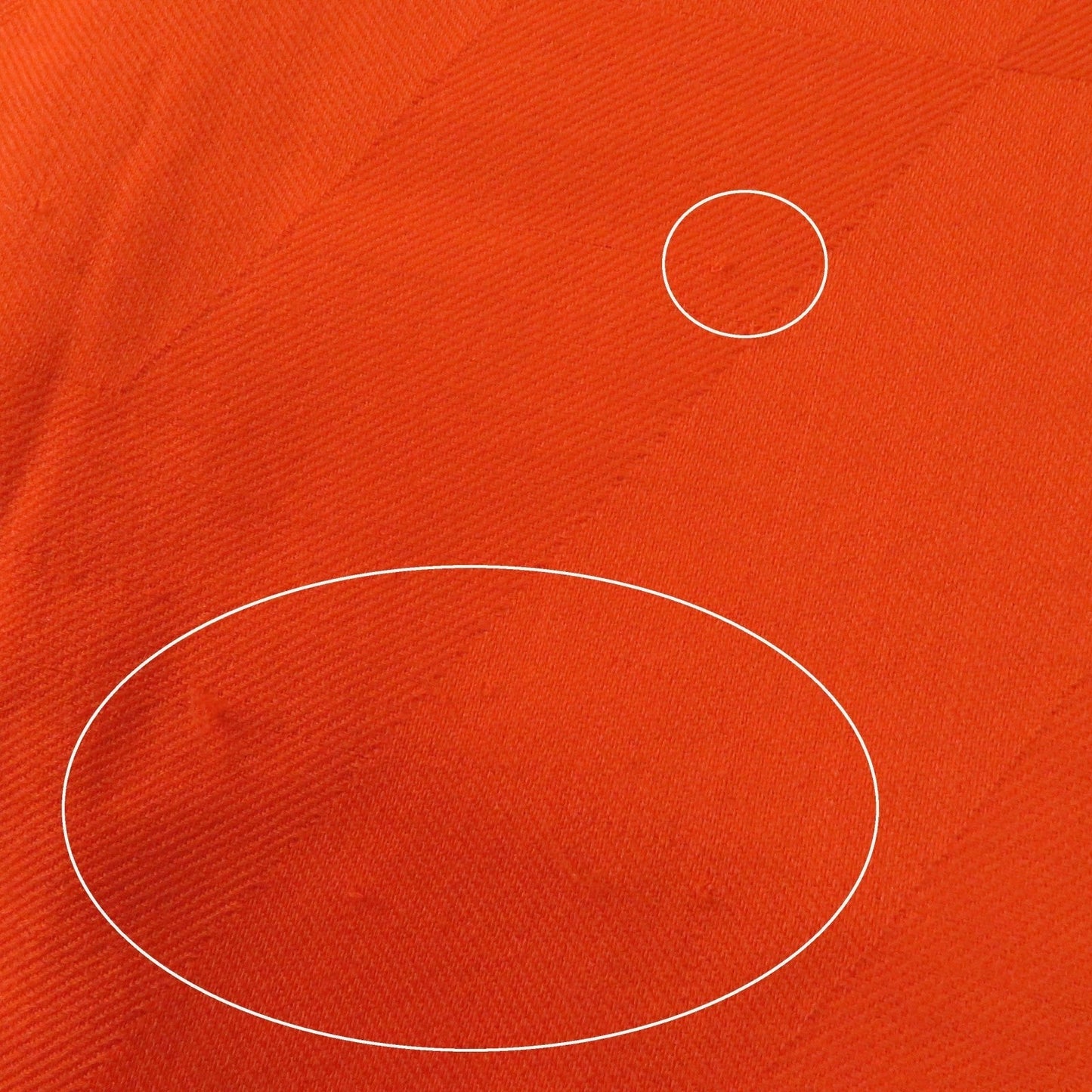 HERMES Stall Main: 85% cashmere, Main: 15% silk Orange Women Used