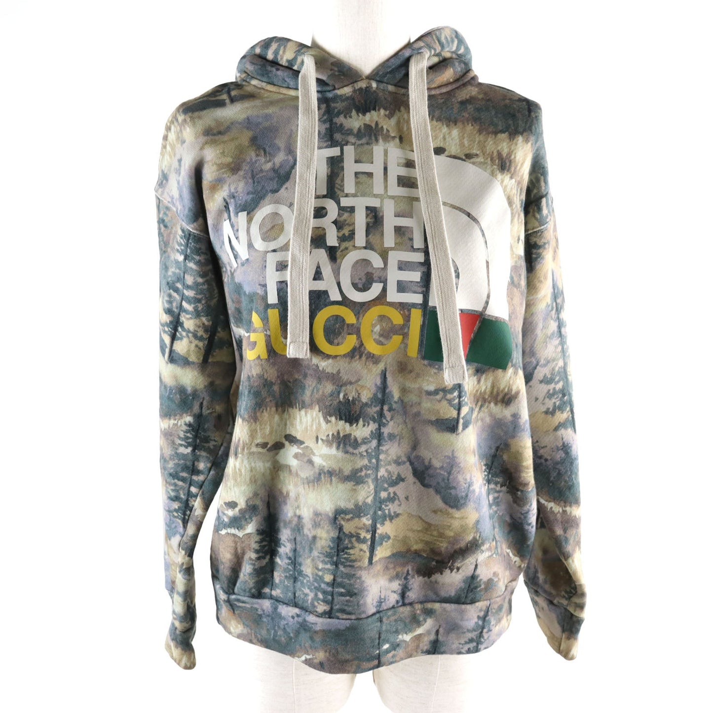 GUCCI Hoodie 672474 XJDS9 cotton Multicolor All-over Pattern XXS