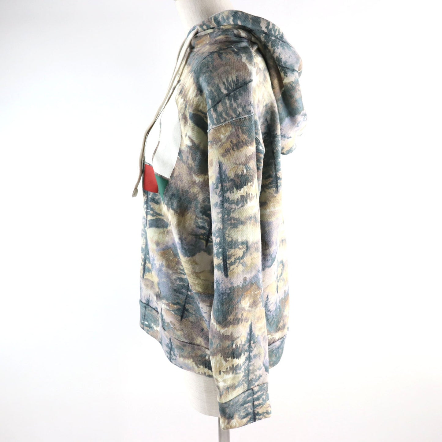 GUCCI Hoodie 672474 XJDS9 cotton Multicolor All-over Pattern XXS
