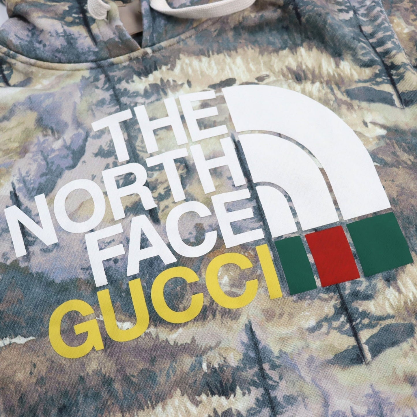 GUCCI Hoodie 672474 XJDS9 cotton Multicolor All-over Pattern XXS