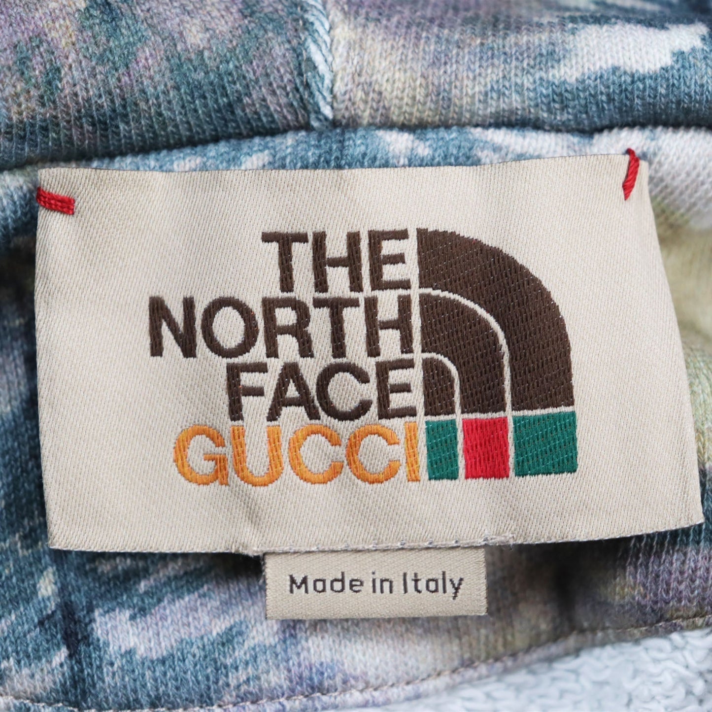 GUCCI Hoodie 672474 XJDS9 cotton Multicolor All-over Pattern XXS