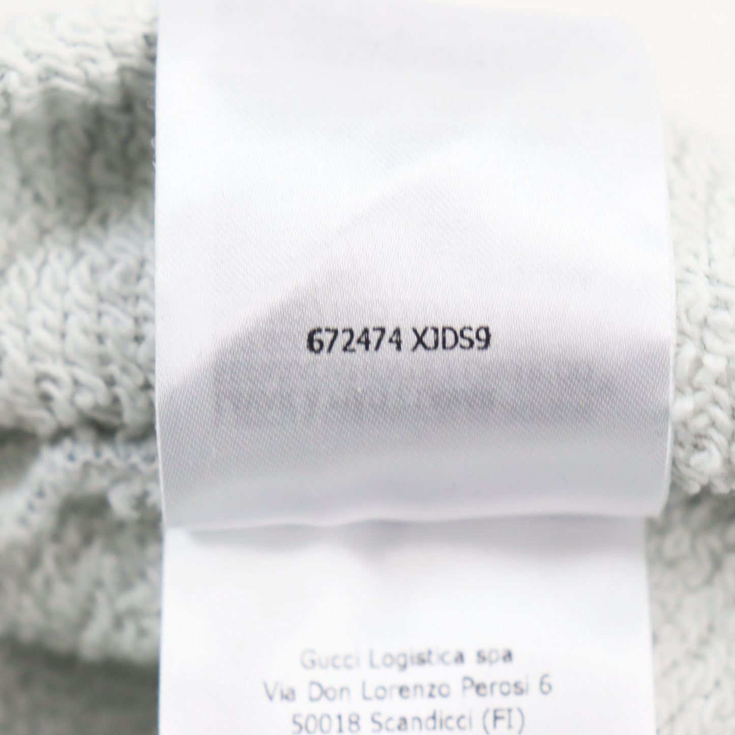 GUCCI Hoodie 672474 XJDS9 cotton Multicolor All-over Pattern XXS