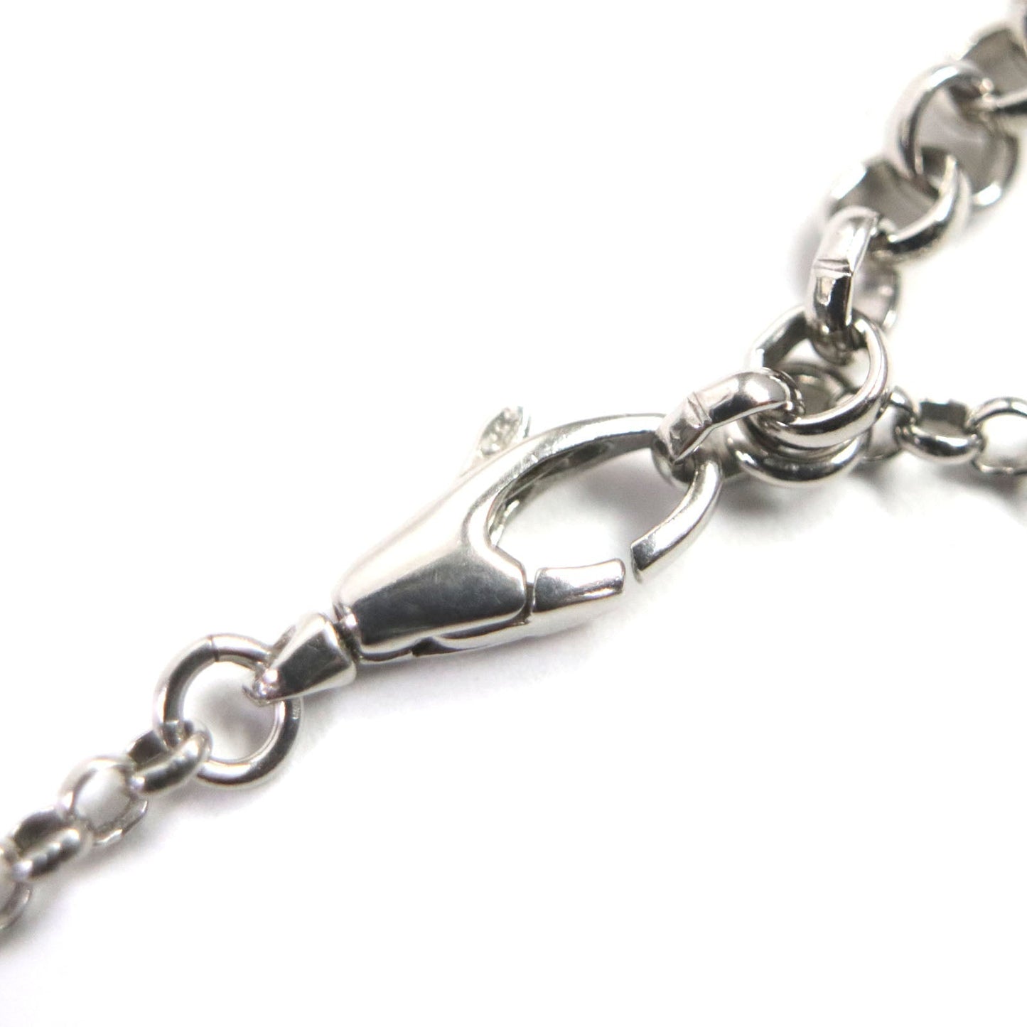GUCCI Necklace AG925 Silver Arabesque Interlocking G