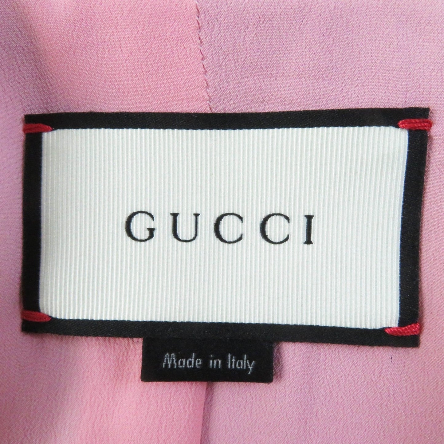 GUCCI 432417 Outer: 51% wool, Outer: 49% silk, Lining: 71% acetate, Lining: 29% silk, Sleeve lining: 100% rayon Navy Women 38 Used
