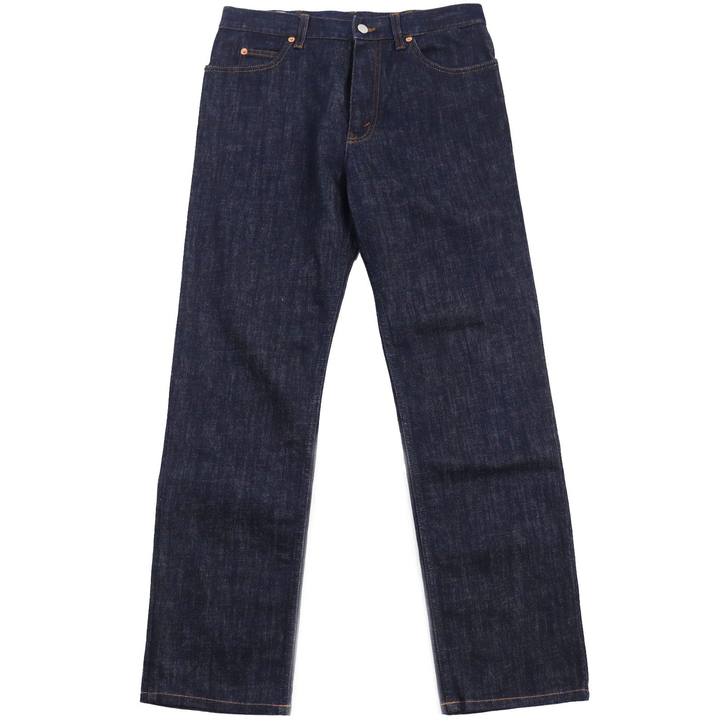 GUCCI Denim pants 623953 cotton Indigo blue Washed denim regular pants 32