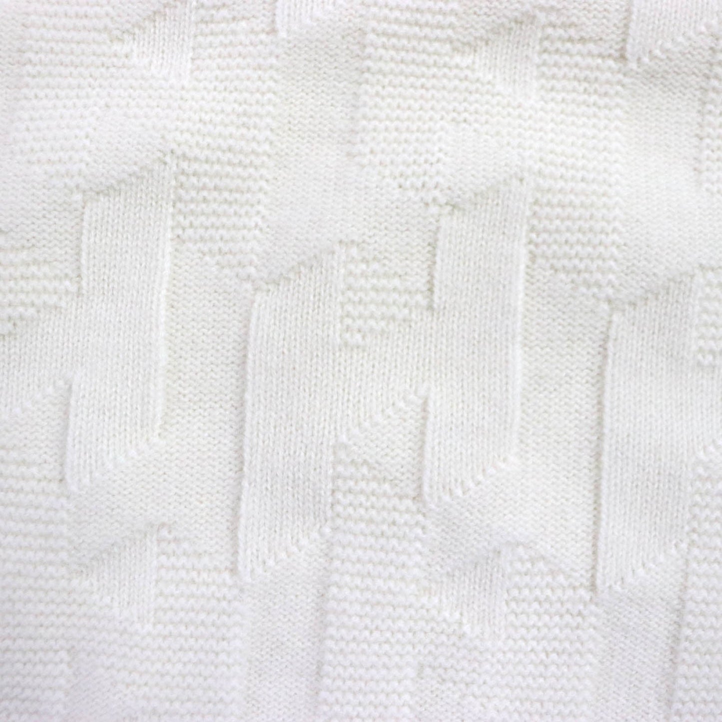 HERMES knit wool Ivory 38