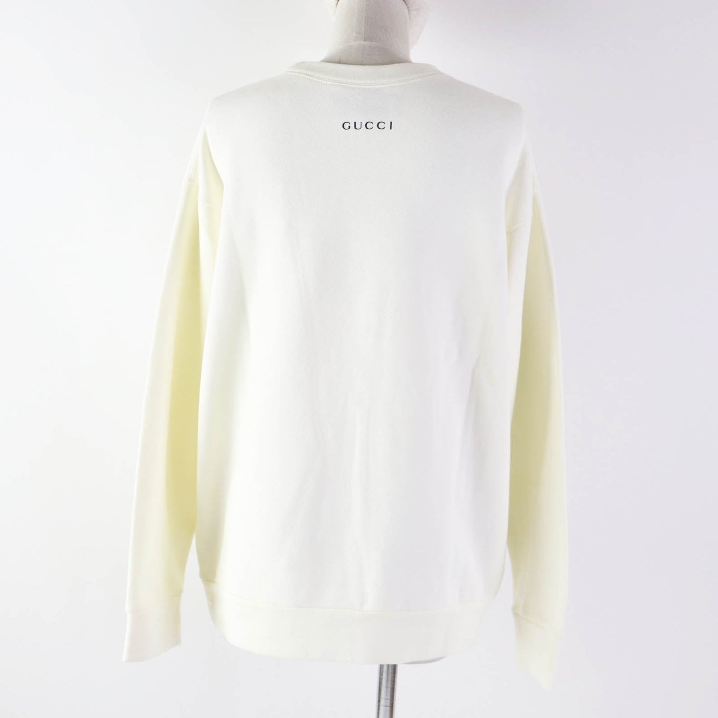 GUCCI sweat 617964 cotton white XS