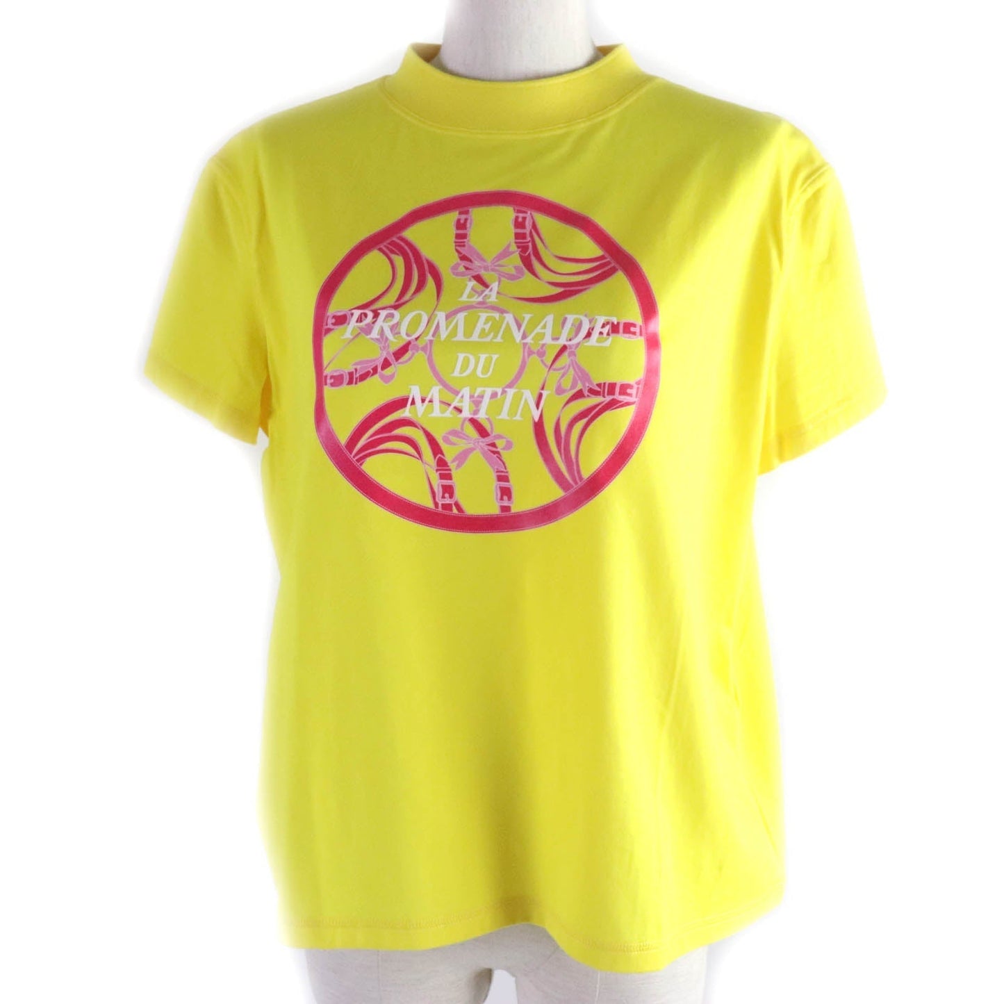 HERMES Short sleeve T-shirt cotton yellow 34