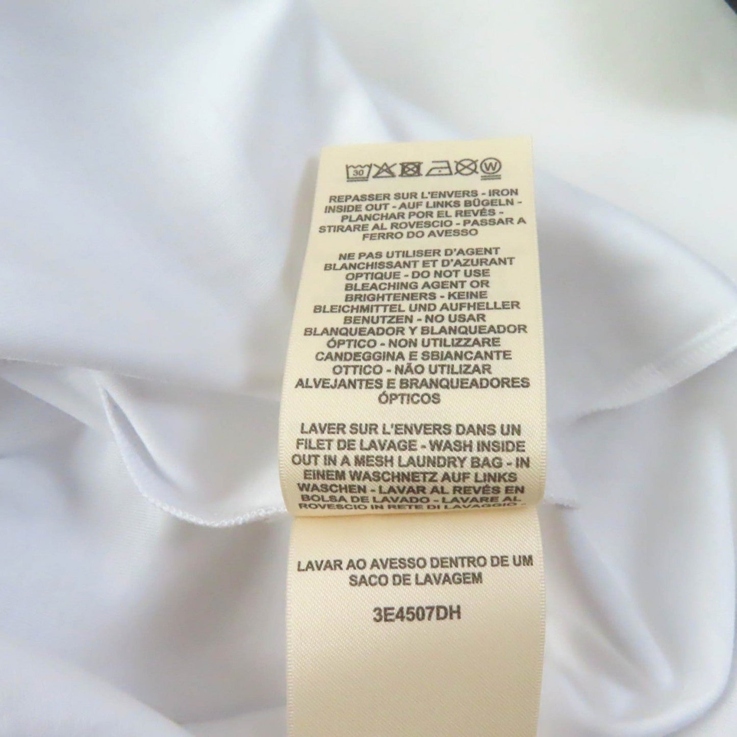 HERMES one piece cotton white 36