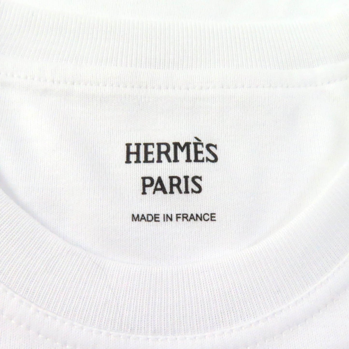 HERMES one piece cotton white 36