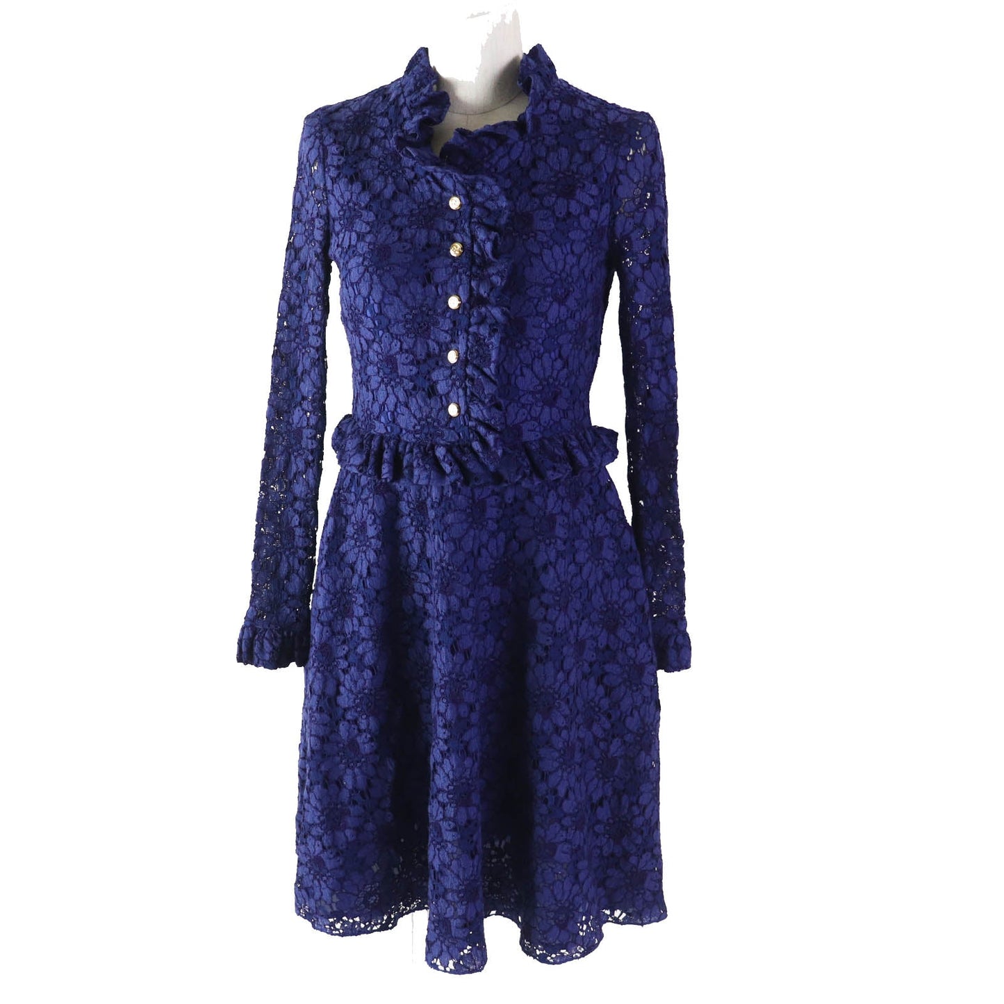 GUCCI one piece 687531 Rayon blue 36