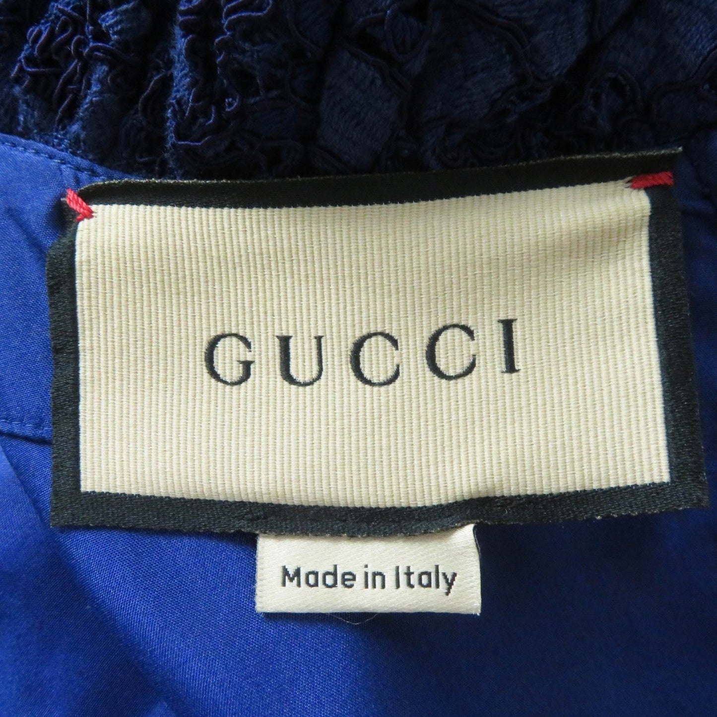 GUCCI one piece 687531 Rayon blue 36