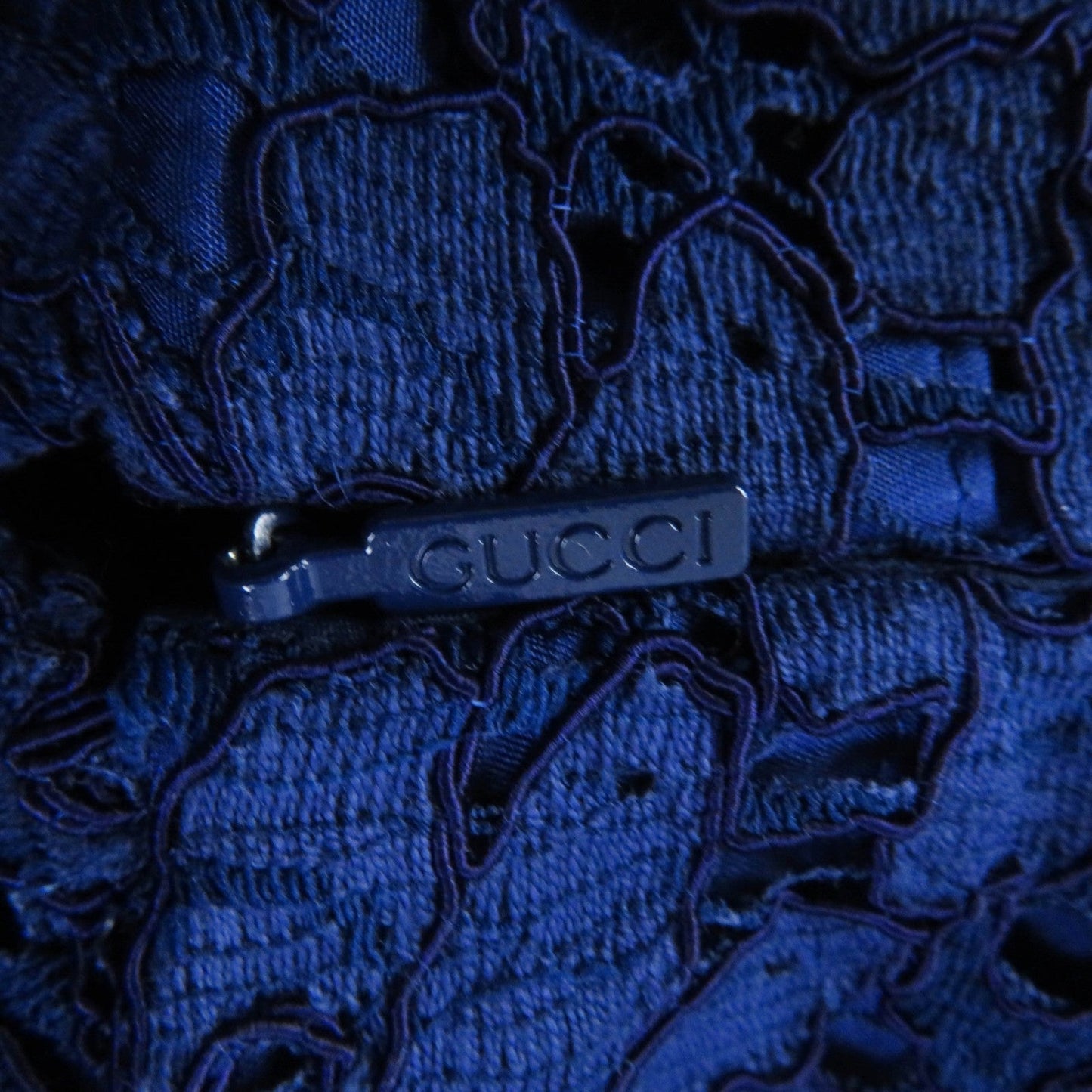 GUCCI one piece 687531 Rayon blue 36