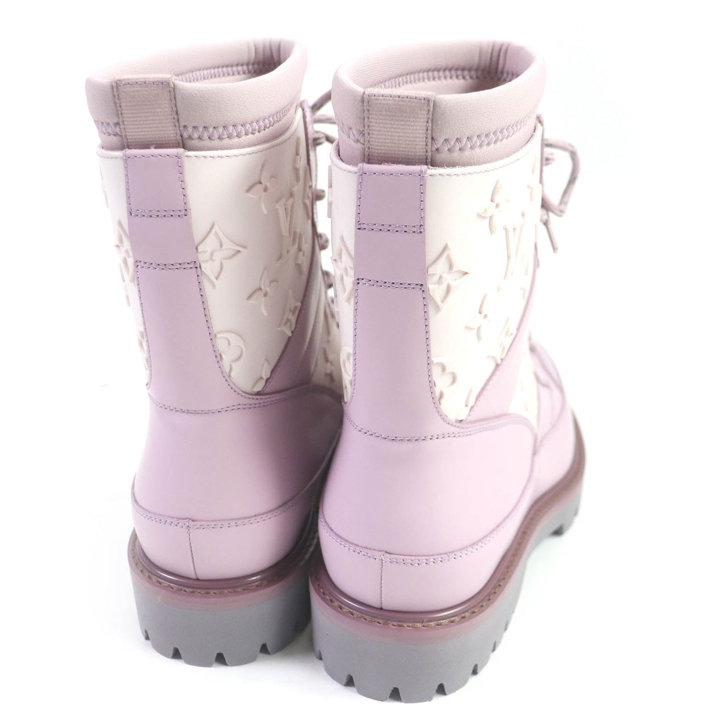 LOUIS VUITTON Ankle boots 1A7P9S Main: Leather Rose Landscape Line mens 6 Used