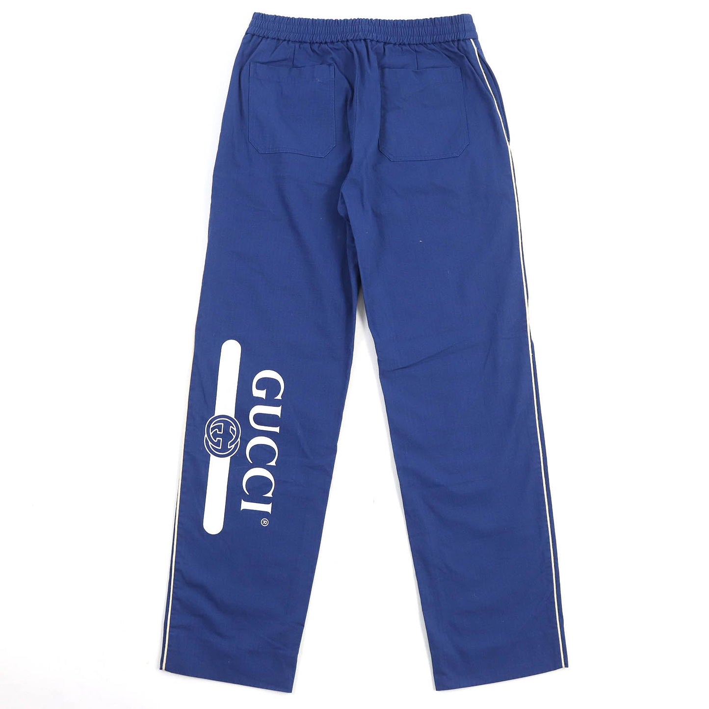 GUCCI Pants 625880 cotton blue 46