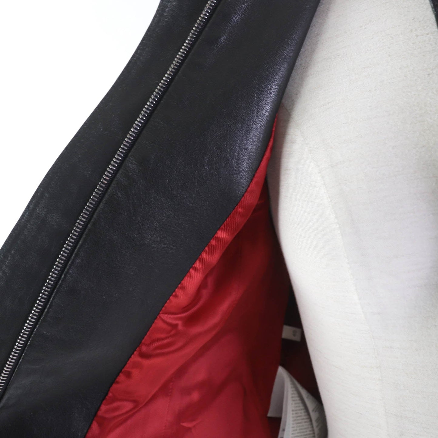 GUCCI Riders jacket 290487 Main: Lamb leather, Lining: 100% rayon black Women 40 Used