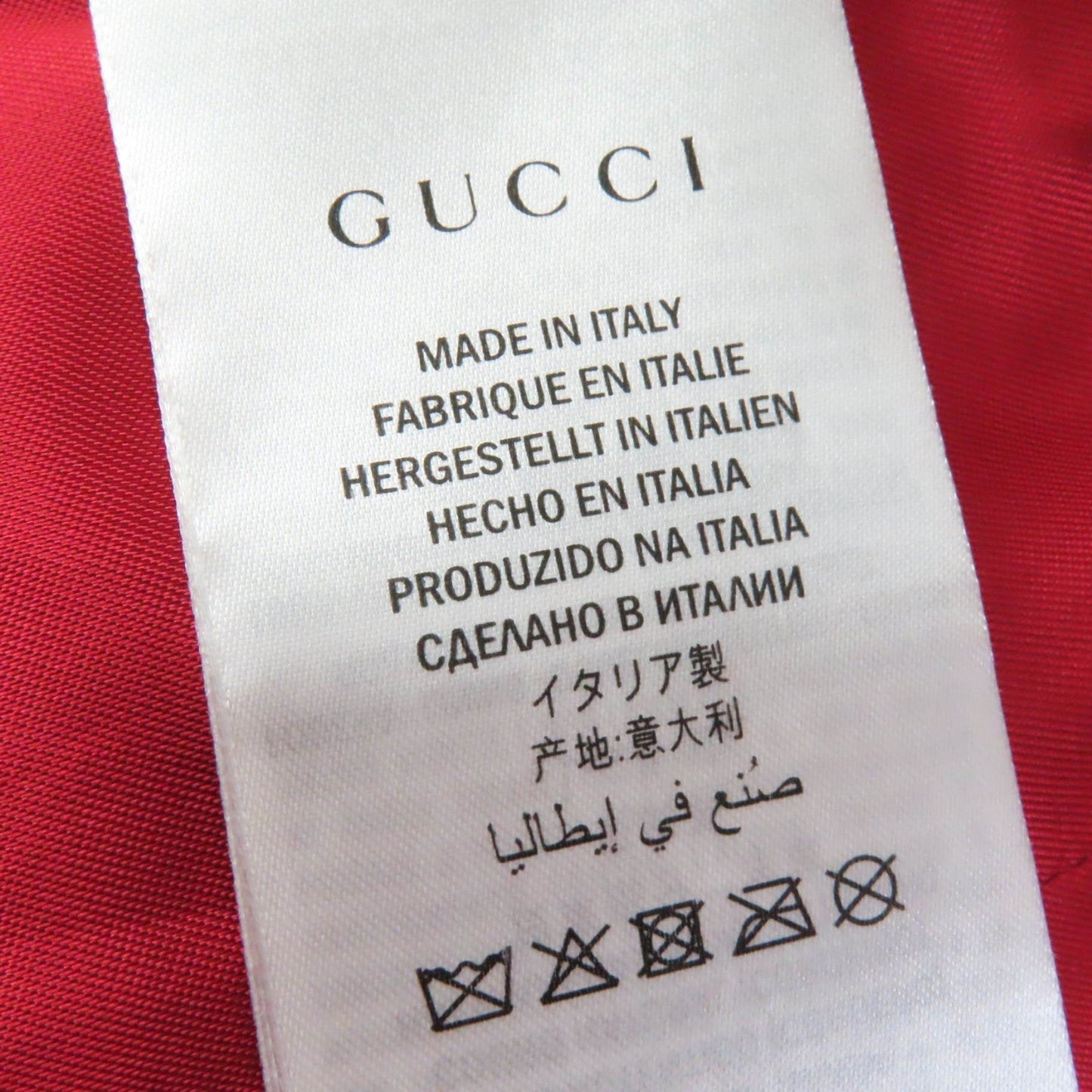 GUCCI Riders jacket 290487 Main: Lamb leather, Lining: 100% rayon black Women 40 Used