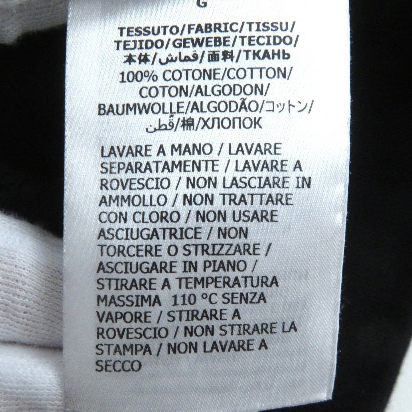 GUCCI Hoodie 681210 cotton Black red white L