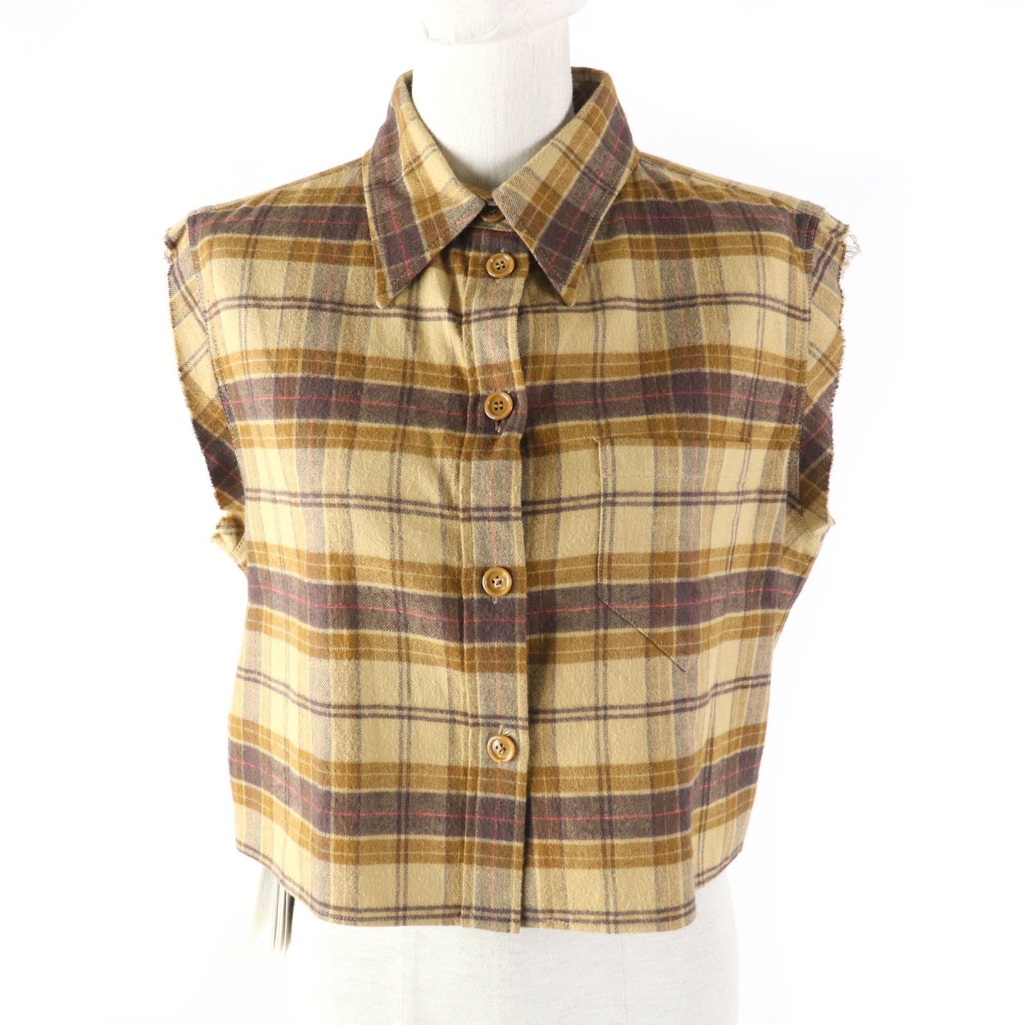 GUCCI Short sleeve shirt 641302 cotton Brown 40