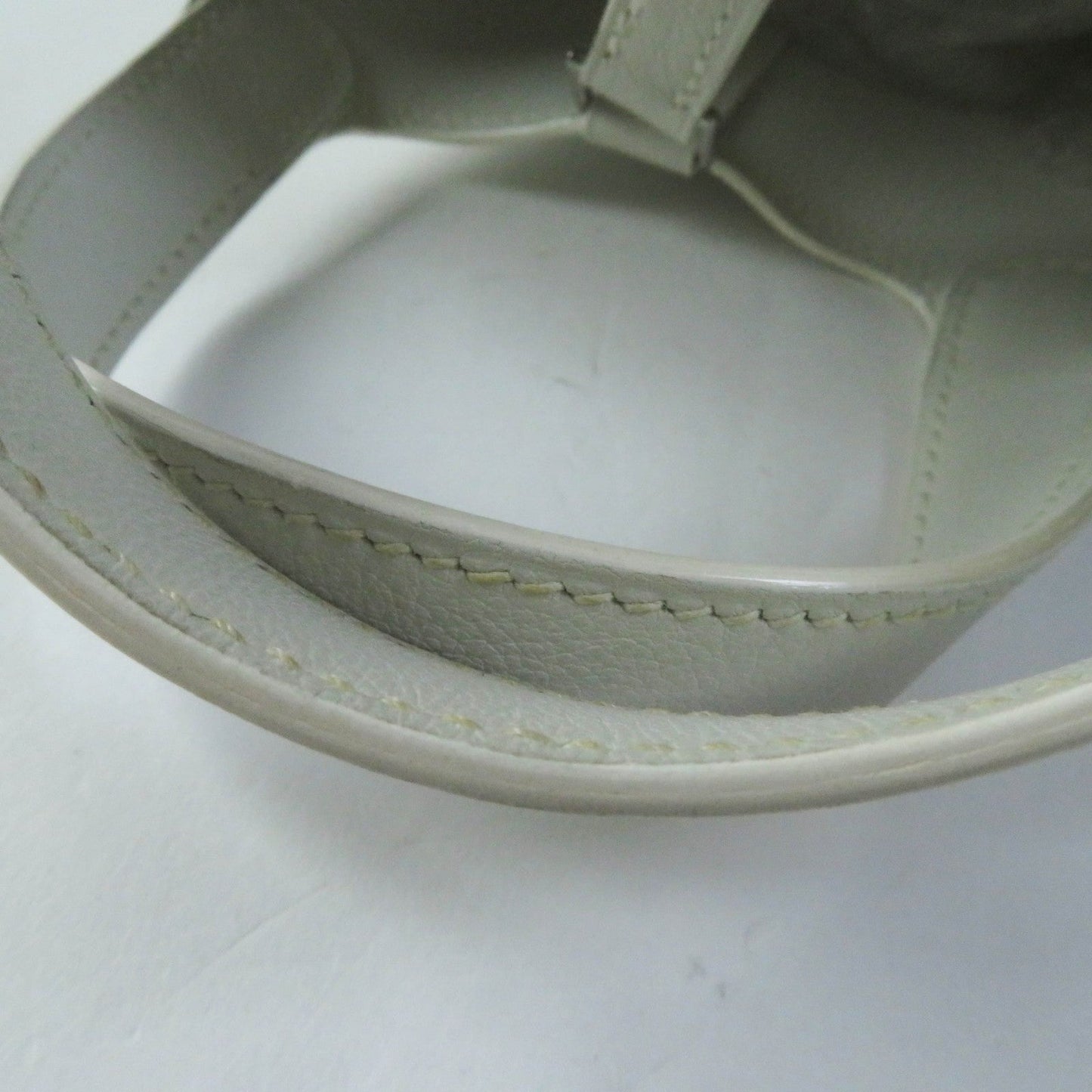 HERMES Handbag Evercolor white picotanlock micro Women Used