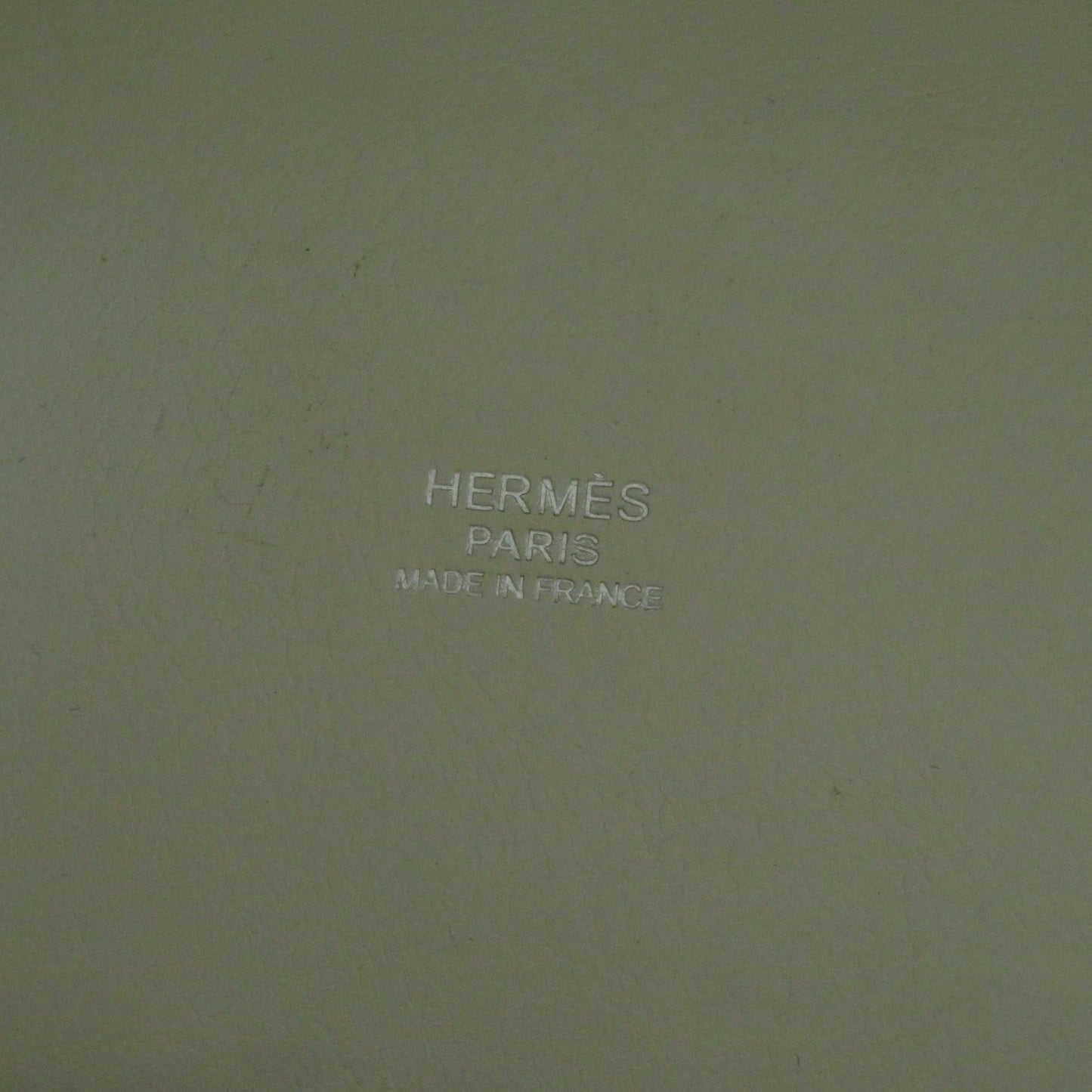 HERMES Handbag Evercolor white picotanlock micro Women Used