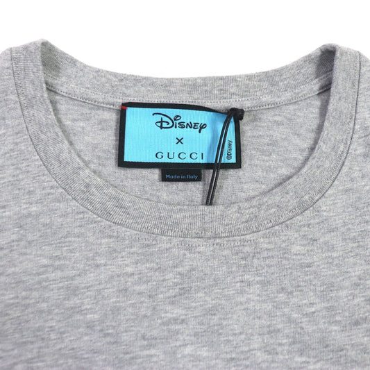 GUCCI Short sleeve T-shirt 548334 cotton gray FLASH Donald Duck XXL