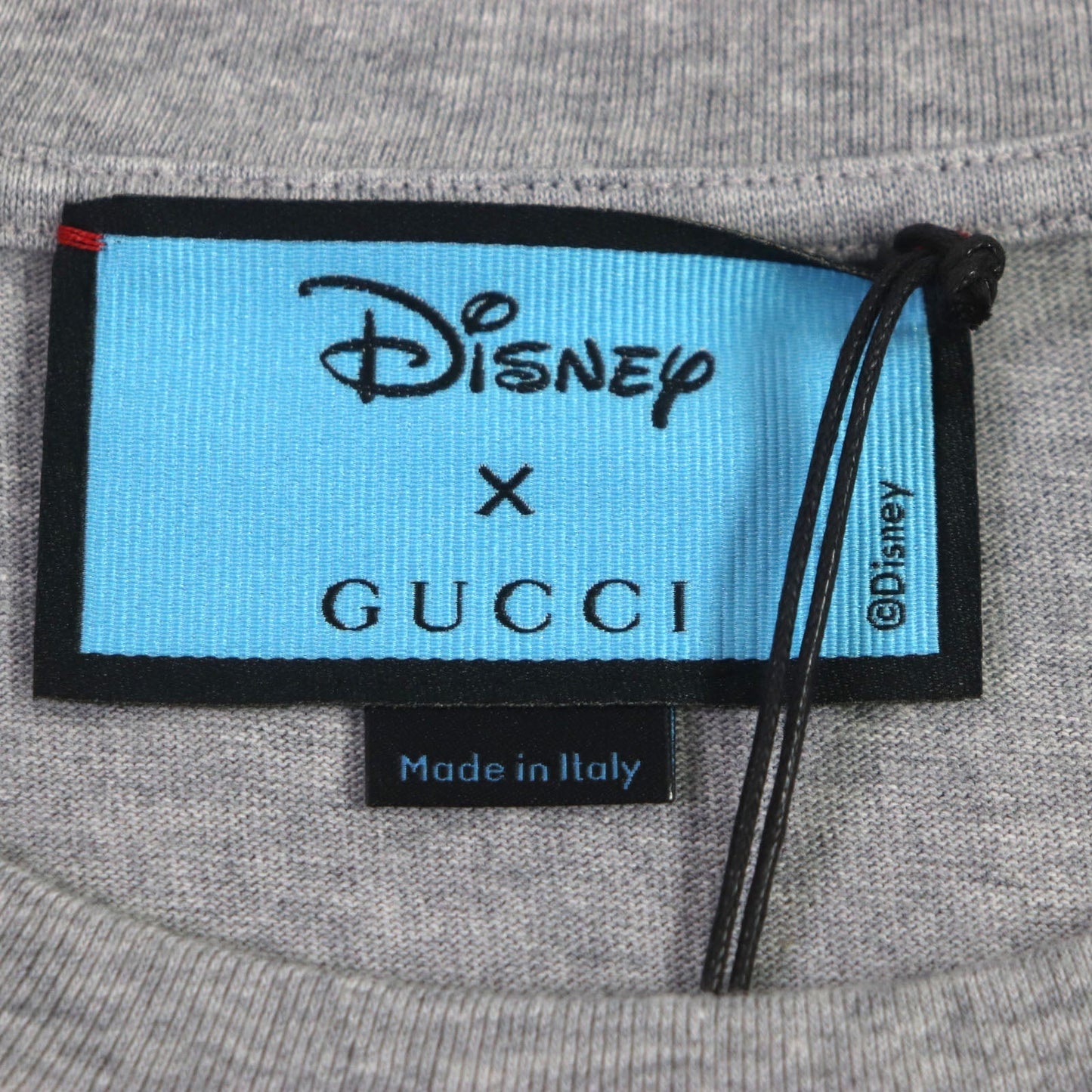GUCCI Short sleeve T-shirt 548334 cotton gray FLASH Donald Duck XXL