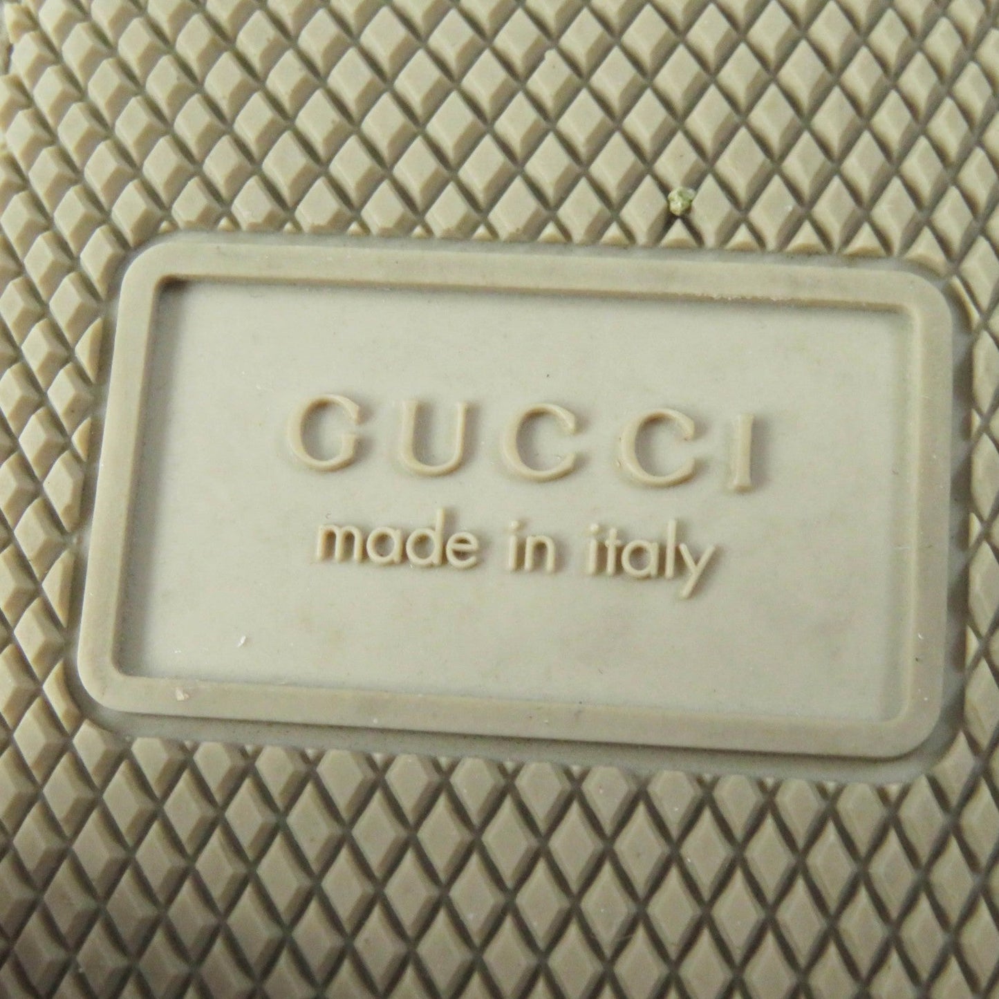 GUCCI loafers tweed Navy red white 36.5
