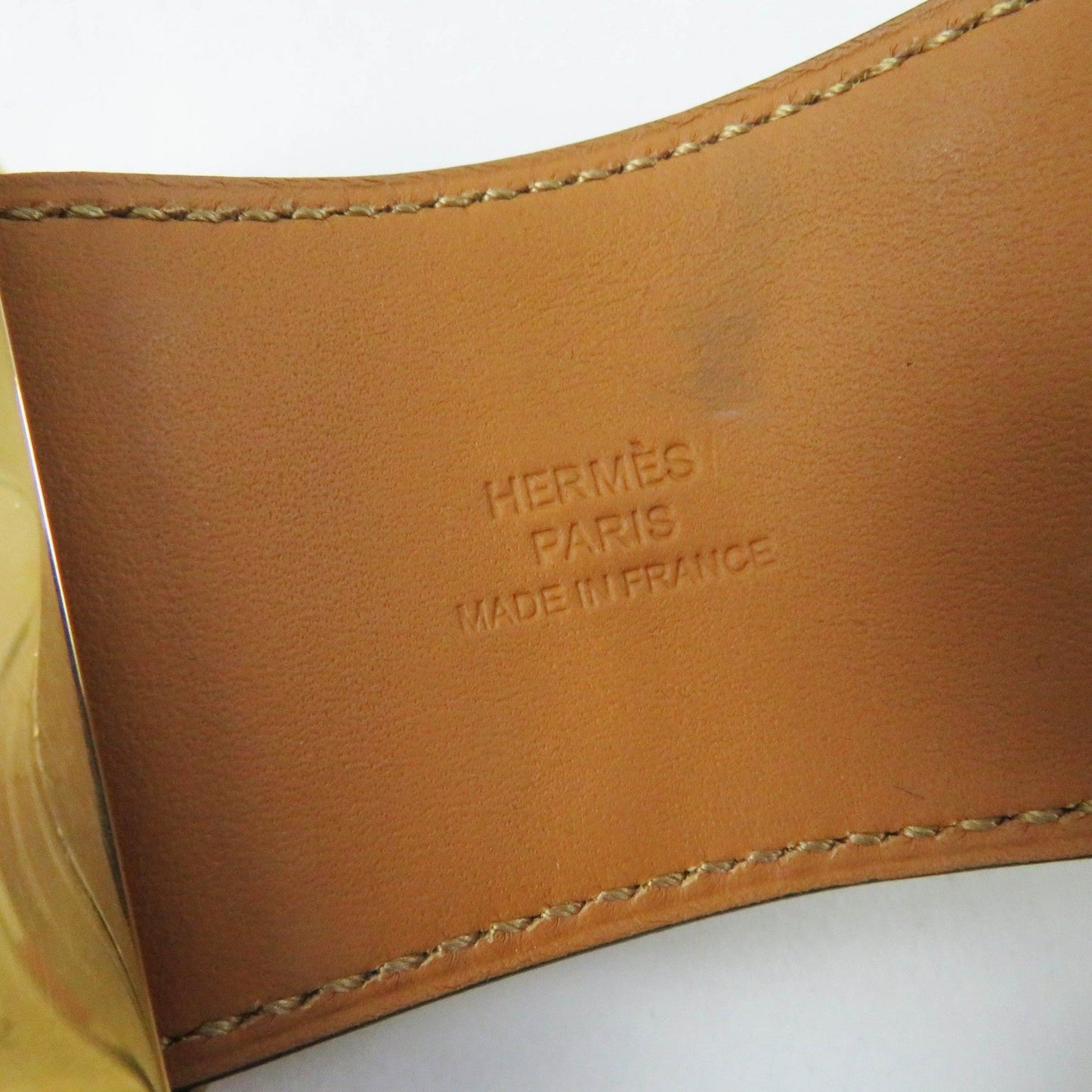 HERMES Bangle leather blue Cory Edssian
