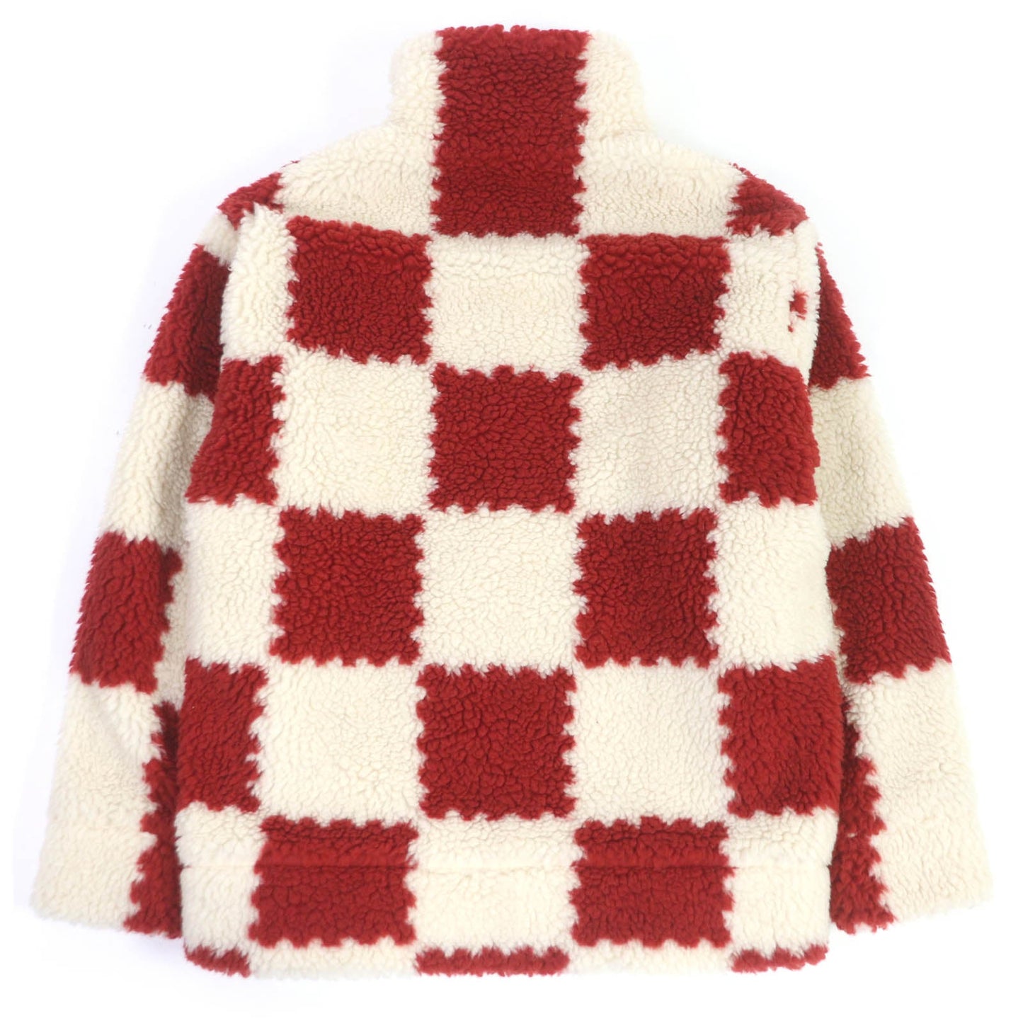 LOUIS VUITTON Blouson 1A9GKK polyester Ivory Red XS