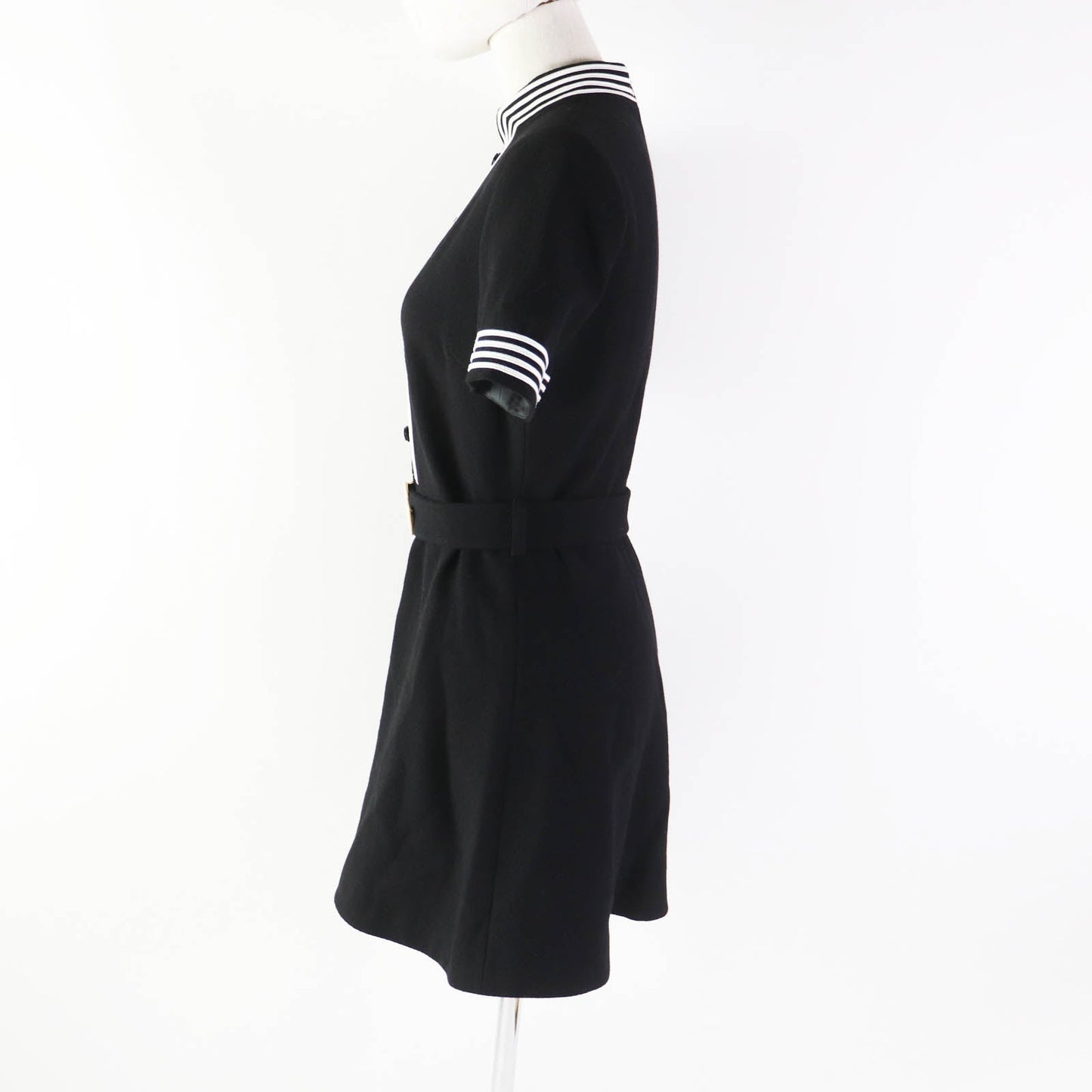 GUCCI one piece 643352 wool black 38