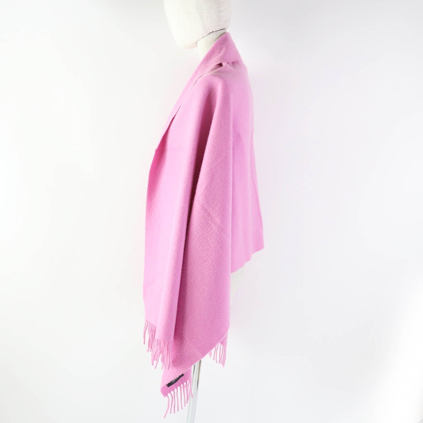 HERMES shawl Main: 100% cashmere pink Women Used