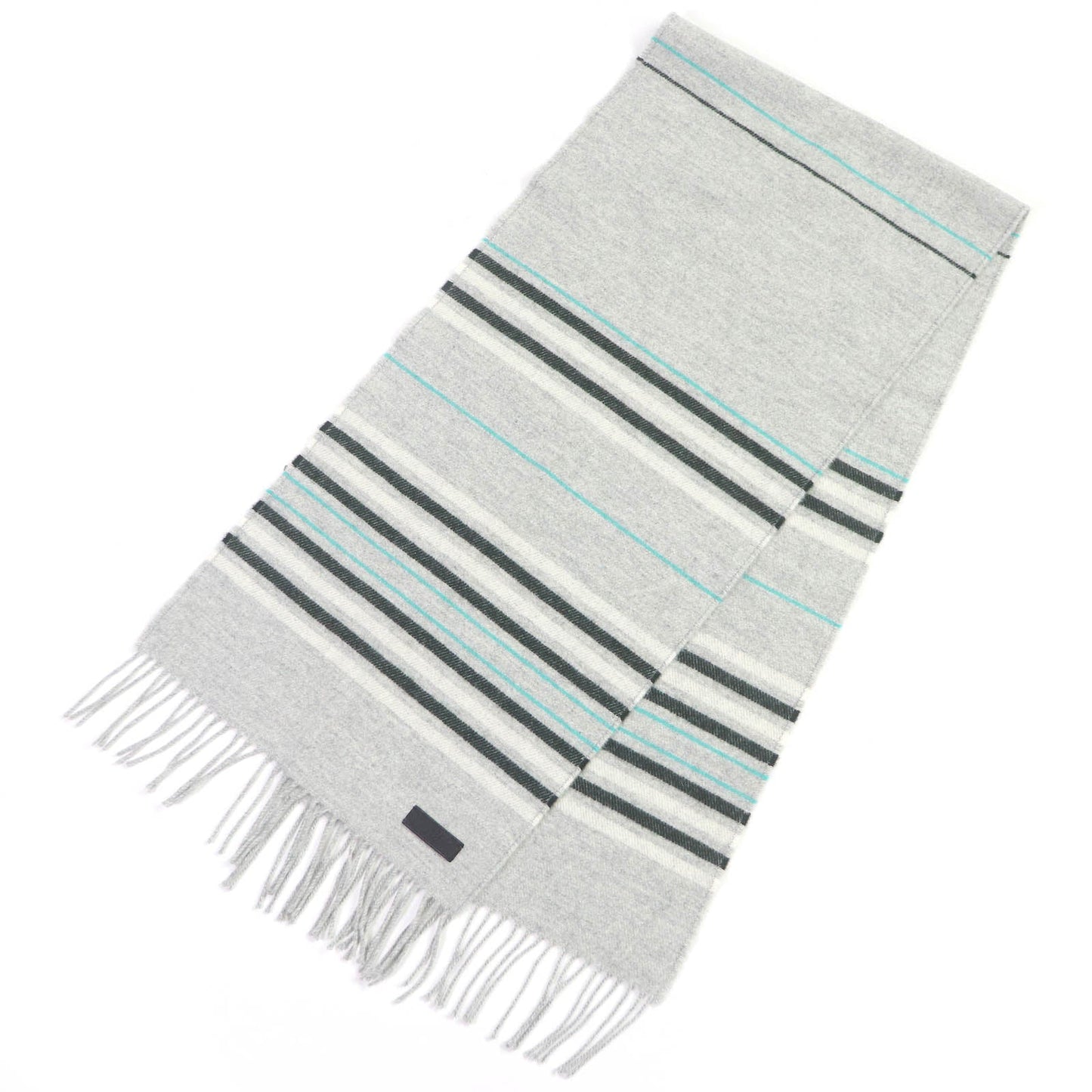 HERMES Scarf Main: 100% cashmere gray Neo Locabal mens Used