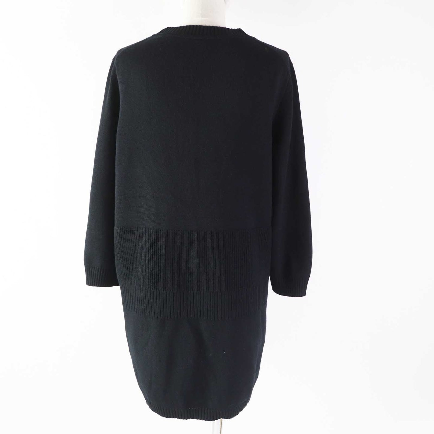HERMES one piece cashmere black 42