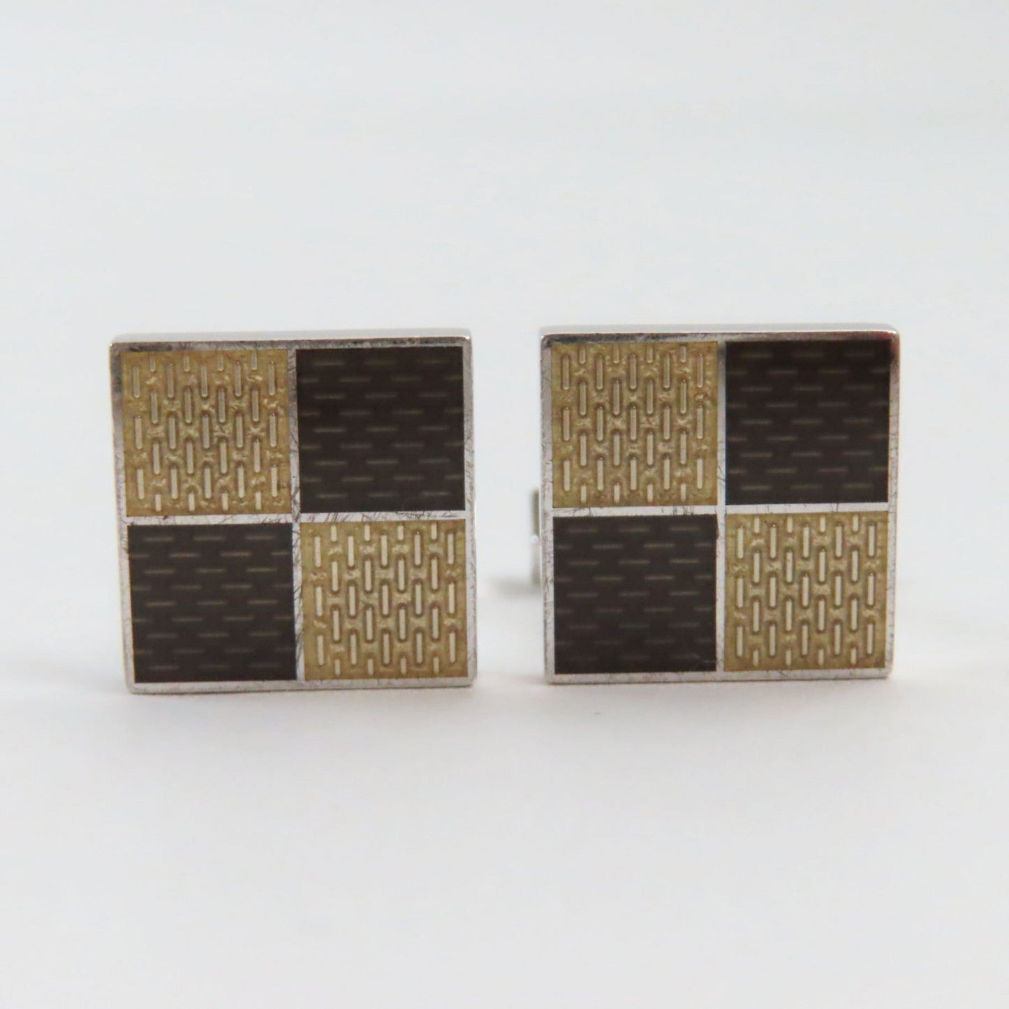 LOUIS VUITTON cuffs AG925 Silver Brown type Boutong de Manchette