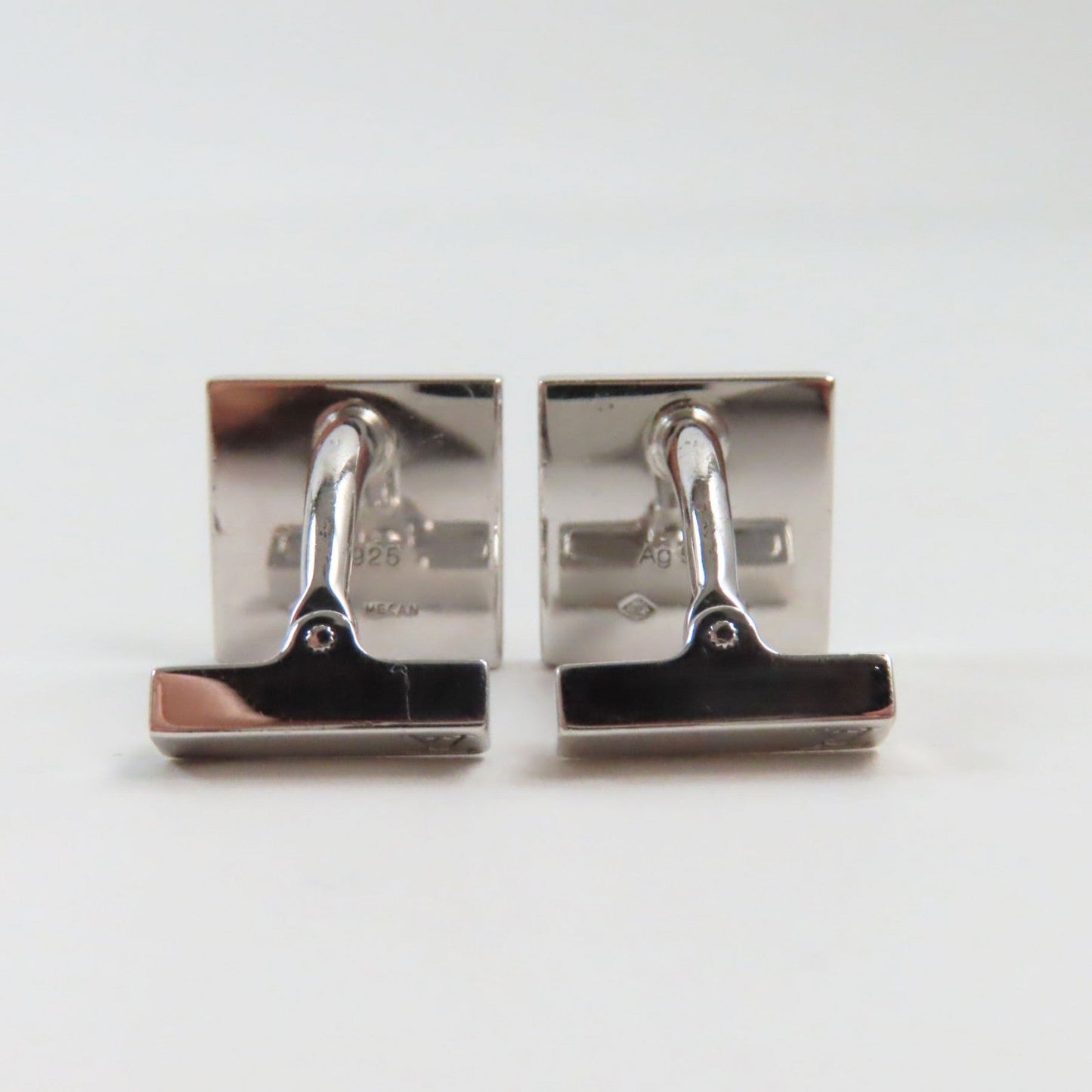 LOUIS VUITTON cuffs AG925 Silver Brown type Boutong de Manchette
