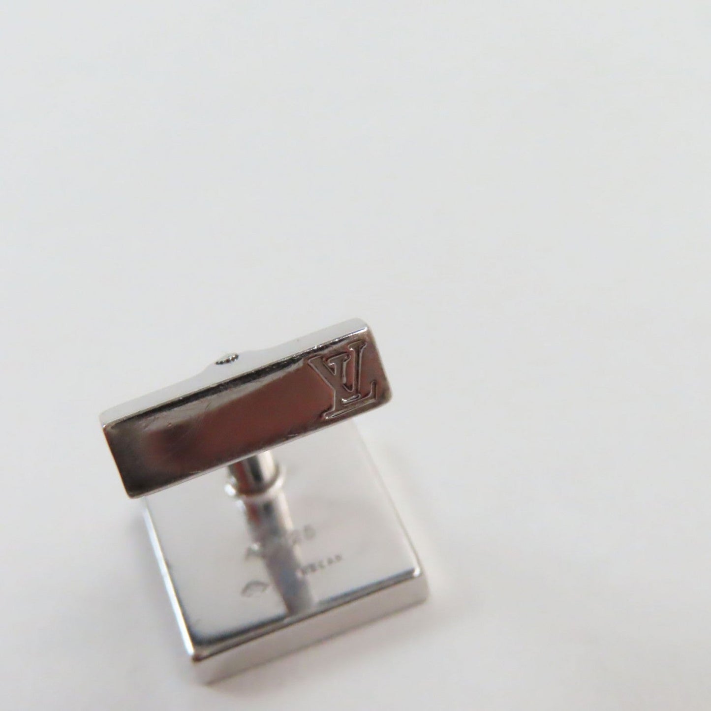 LOUIS VUITTON cuffs AG925 Silver Brown type Boutong de Manchette