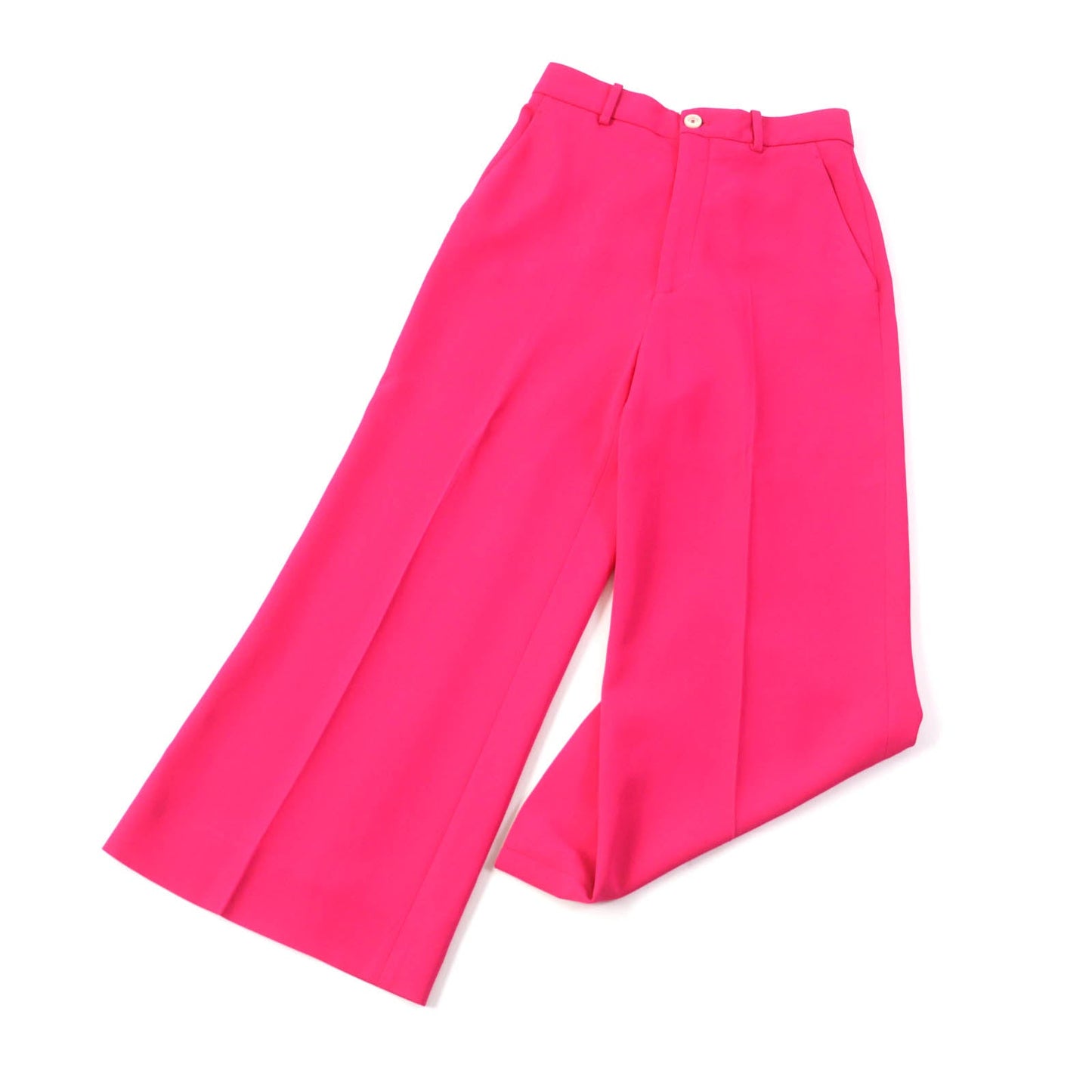 GUCCI Cropped pants 529540 Rayon pink 38