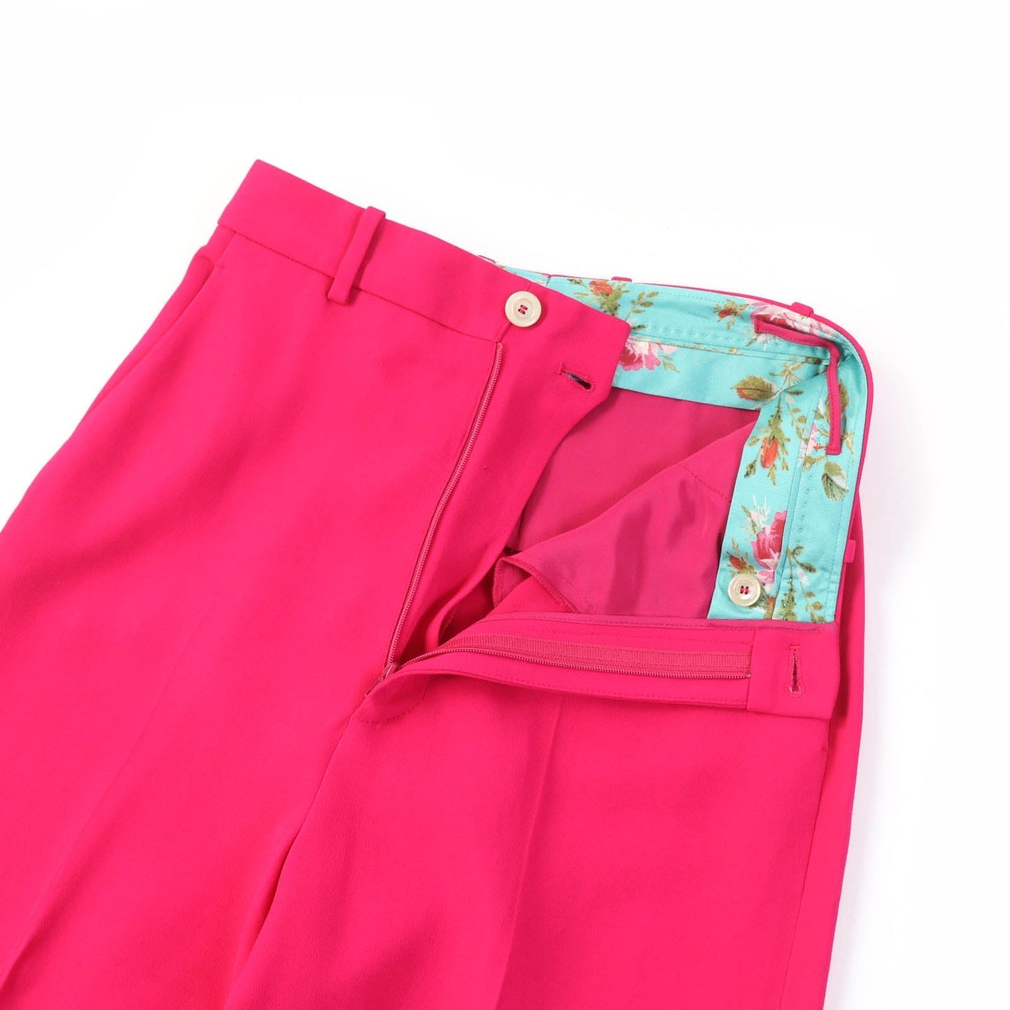 GUCCI Cropped pants 529540 Rayon pink 38