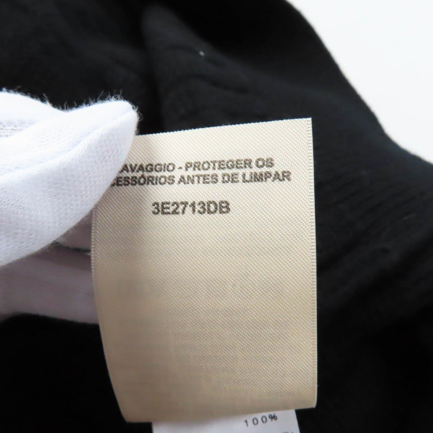 HERMES cardigan wool black 40