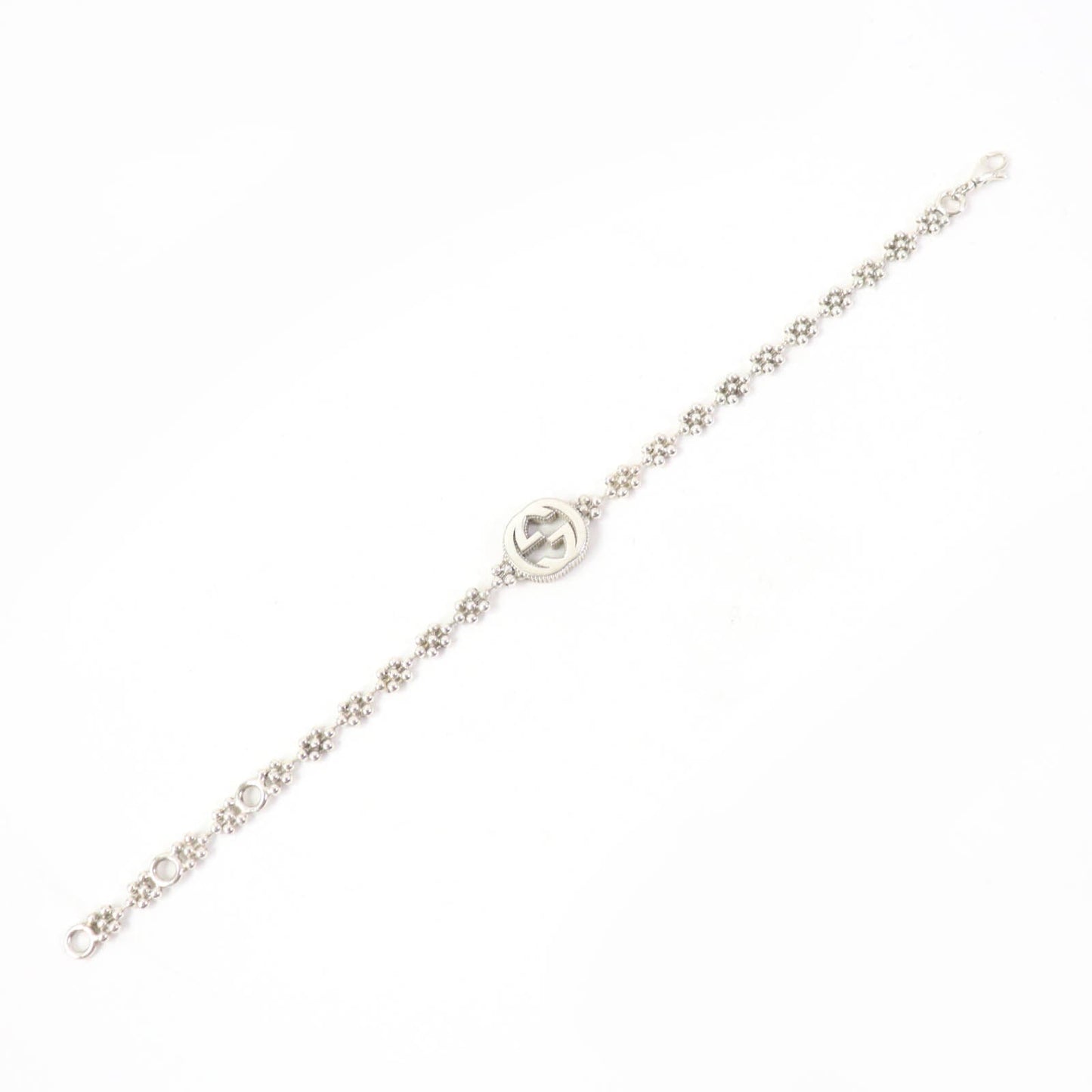 GUCCI bracelet 481687 AG925 Silver Interlocking G