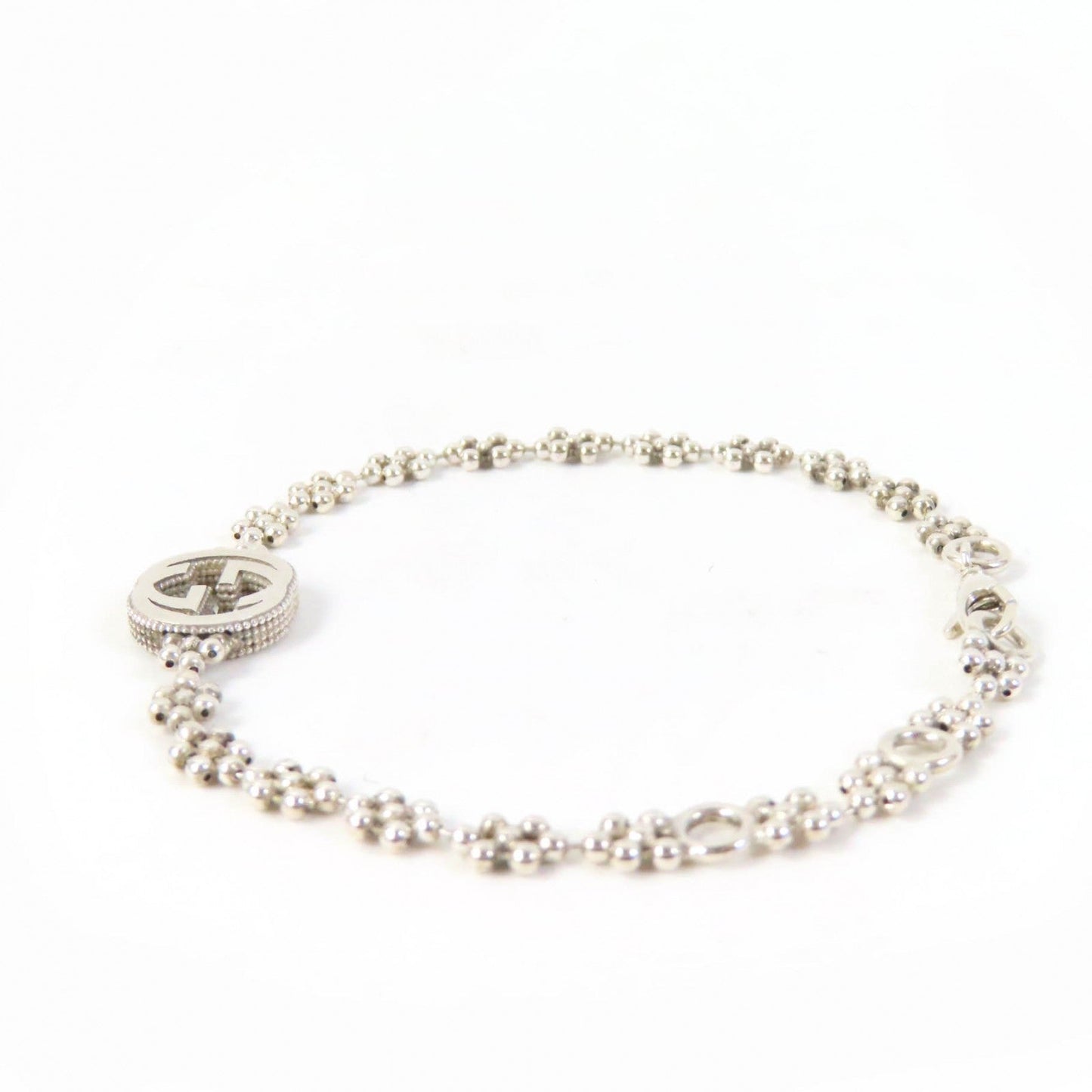GUCCI bracelet 481687 AG925 Silver Interlocking G
