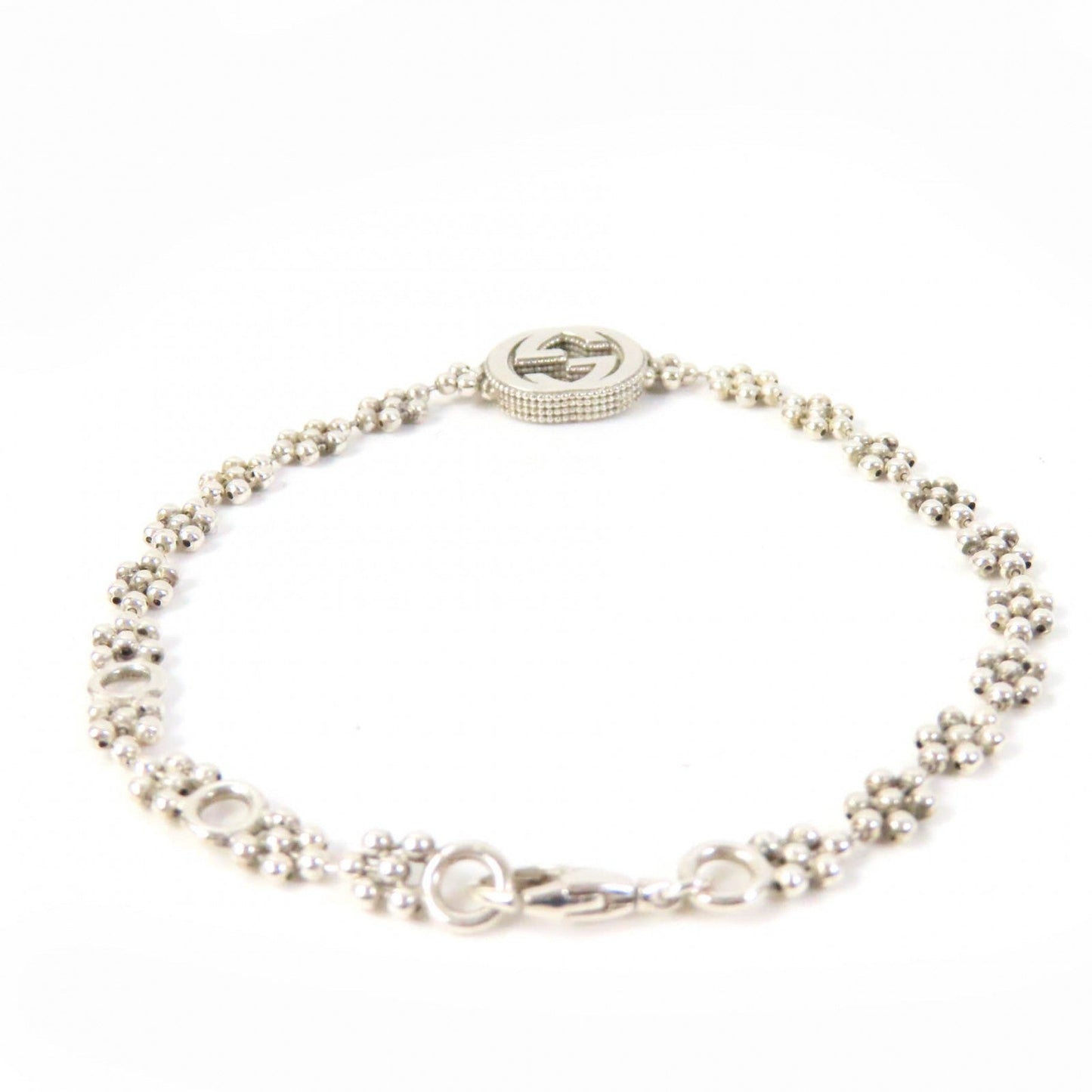 GUCCI bracelet 481687 AG925 Silver Interlocking G