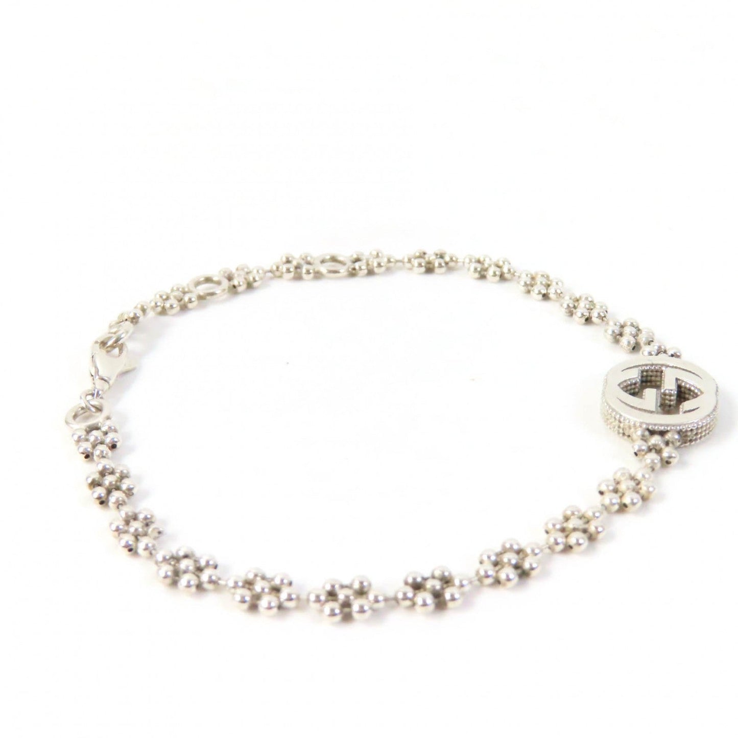 GUCCI bracelet 481687 AG925 Silver Interlocking G