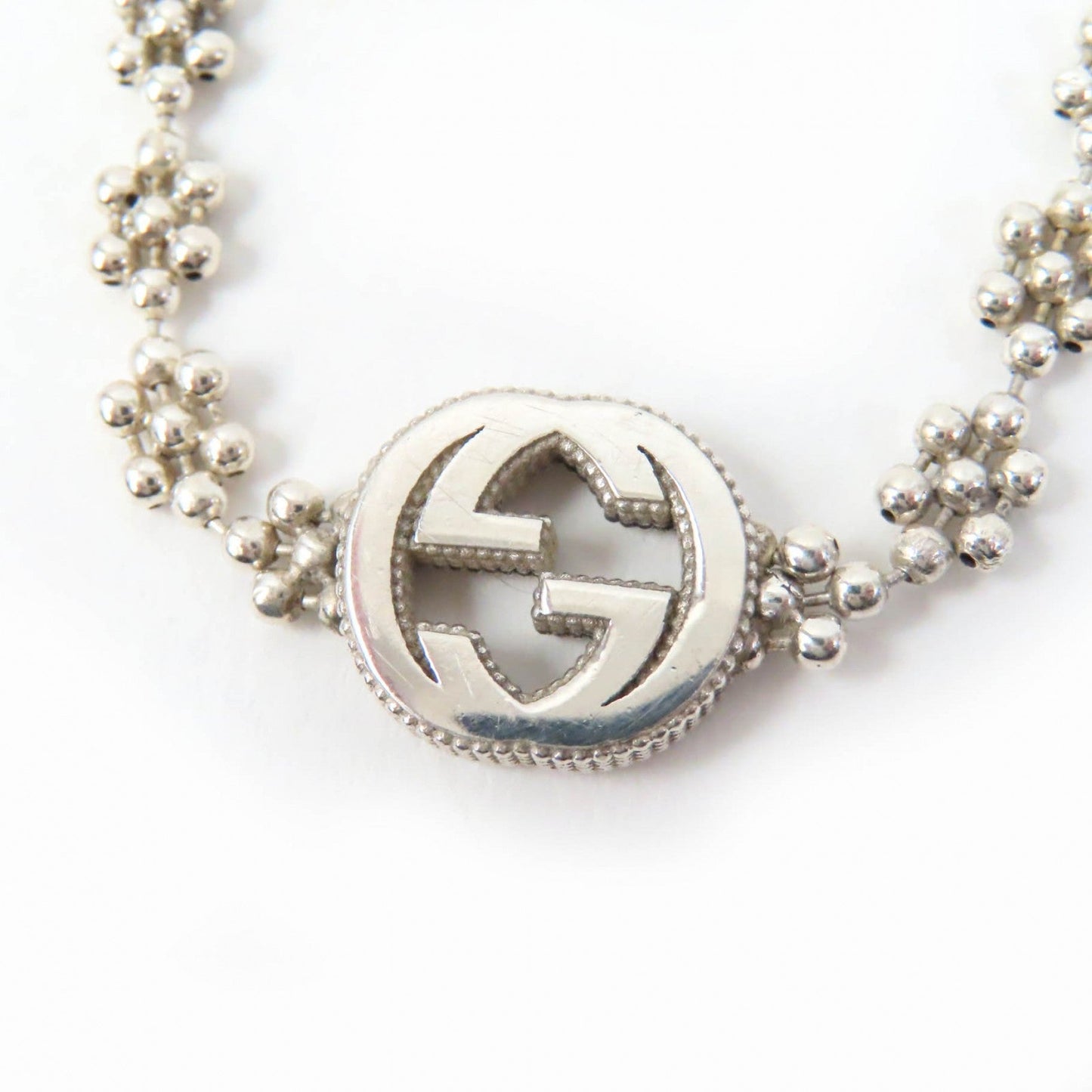 GUCCI bracelet 481687 AG925 Silver Interlocking G