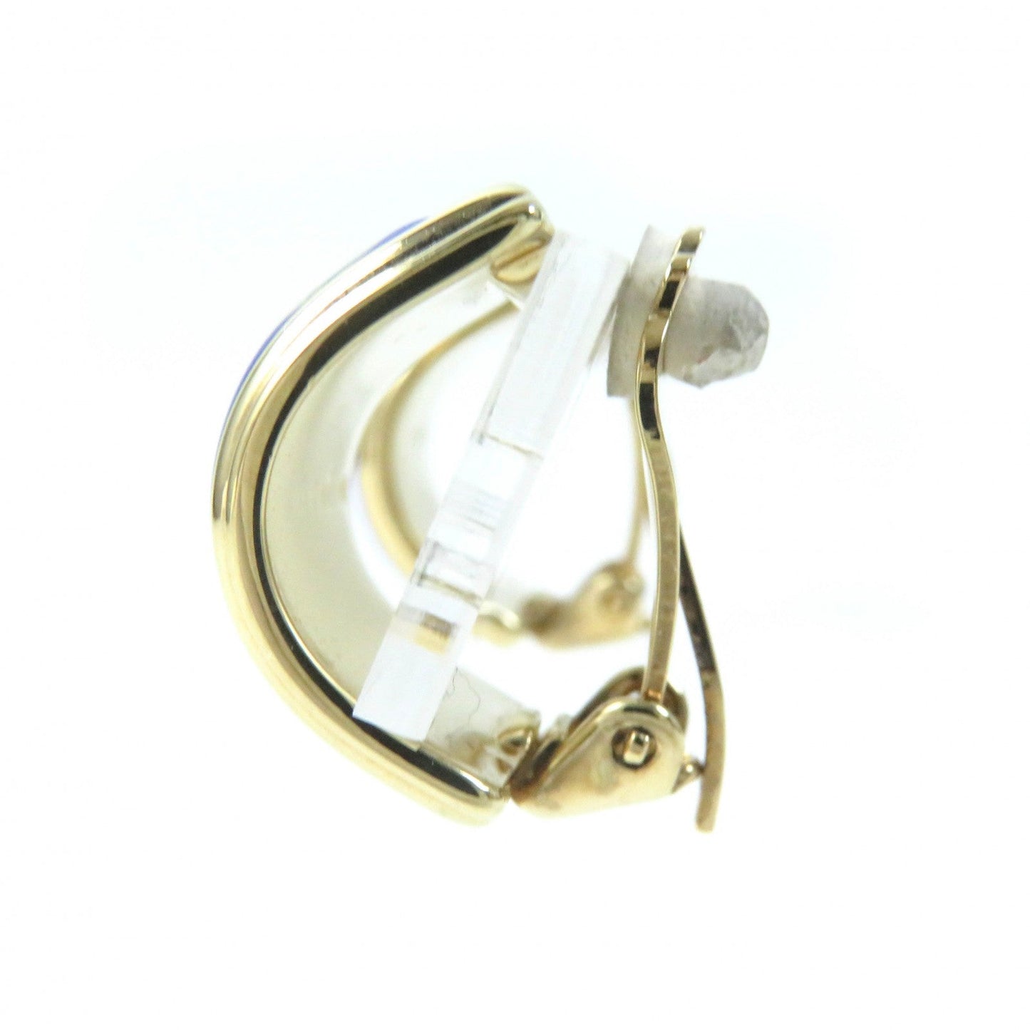 HERMES Earring ― blue Emile