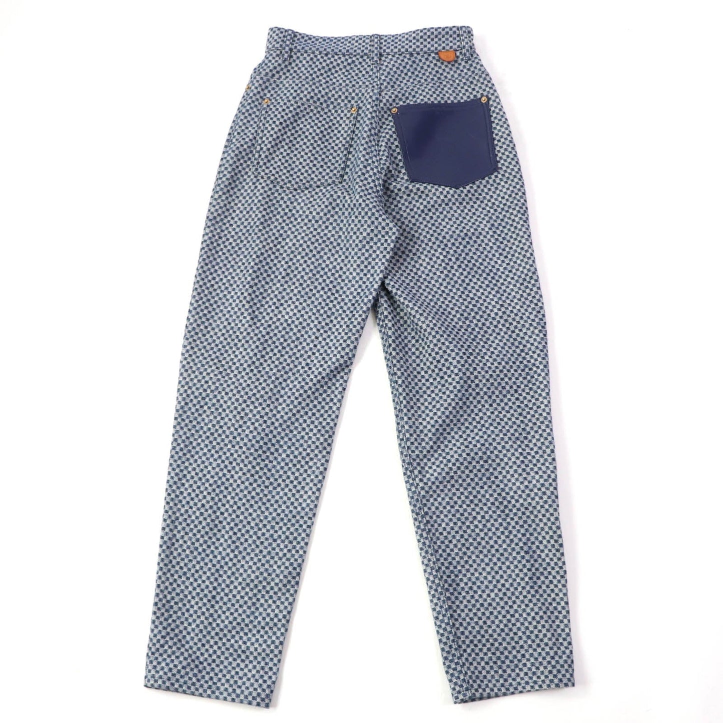 LOUIS VUITTON Denim pants cotton Navy 34