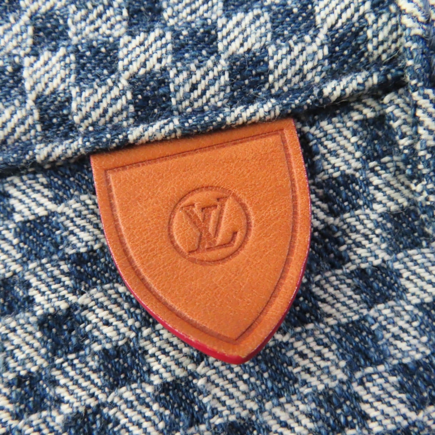 LOUIS VUITTON Denim pants cotton Navy 34